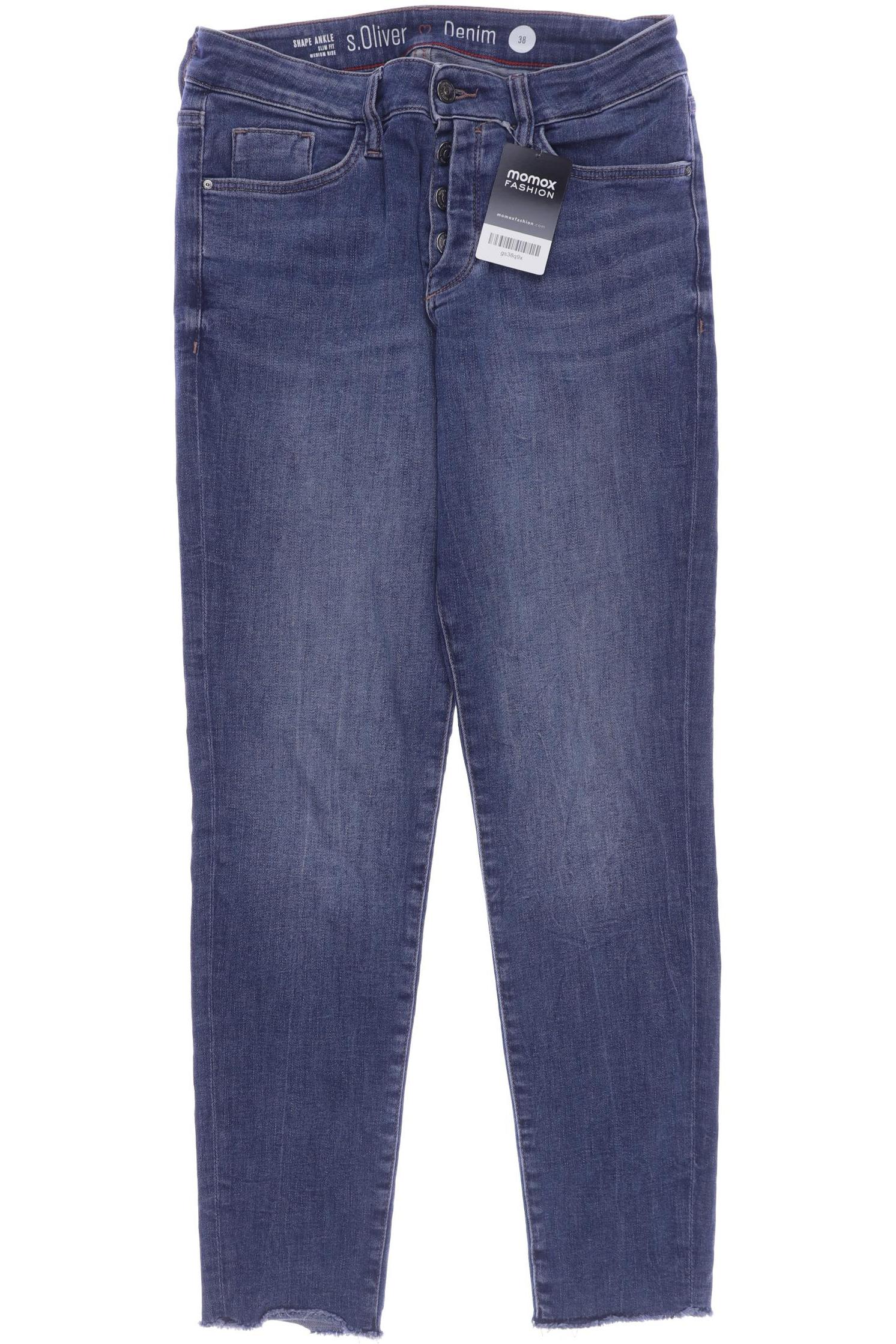 

s.Oliver Damen Jeans, blau