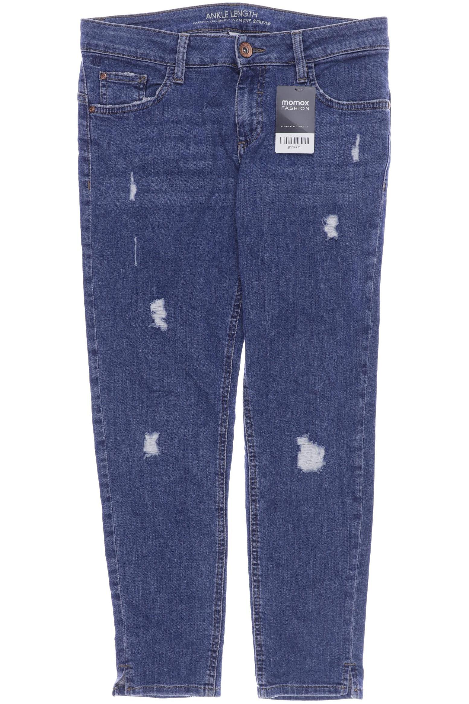 

s.Oliver Damen Jeans, blau
