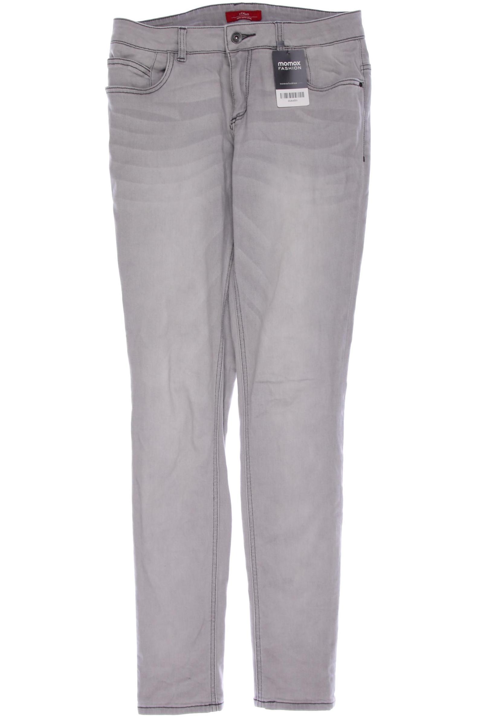 

s.Oliver Damen Jeans, grau