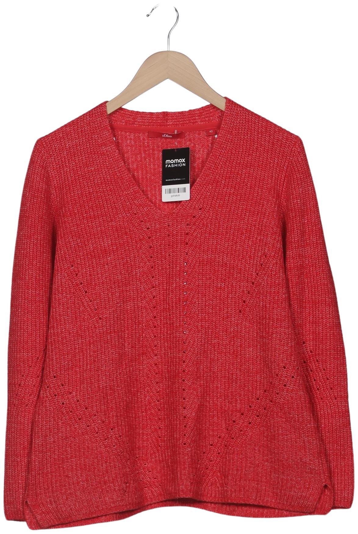 

s.Oliver Damen Pullover, rot, Gr. 42