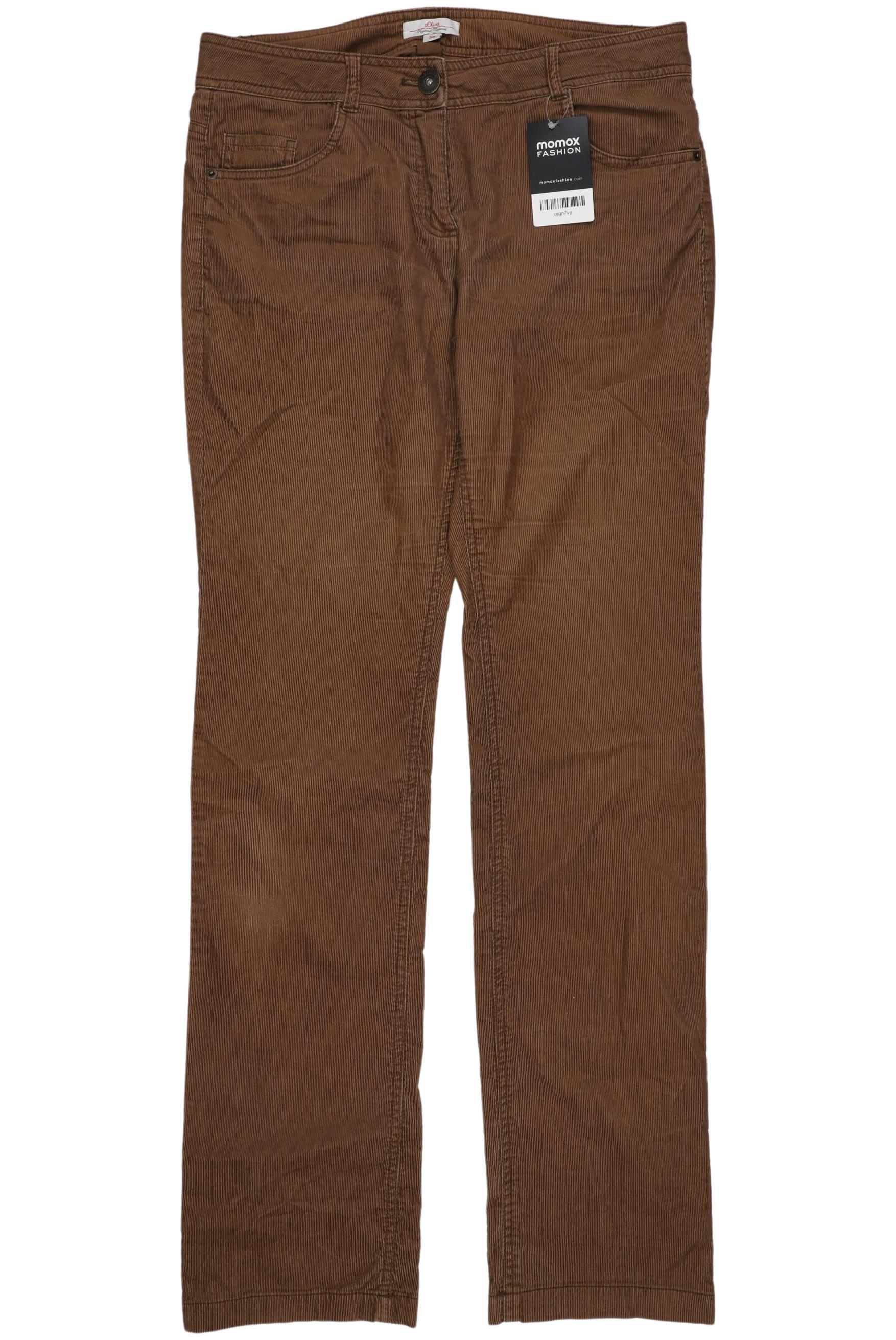 

s.Oliver Damen Stoffhose, braun, Gr. 38