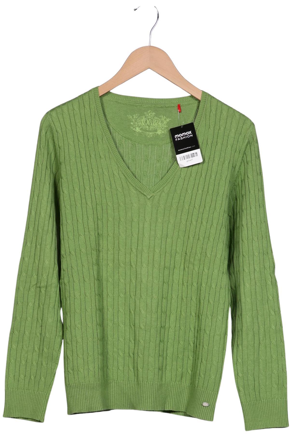 

s.Oliver Damen Pullover, grün, Gr. 42