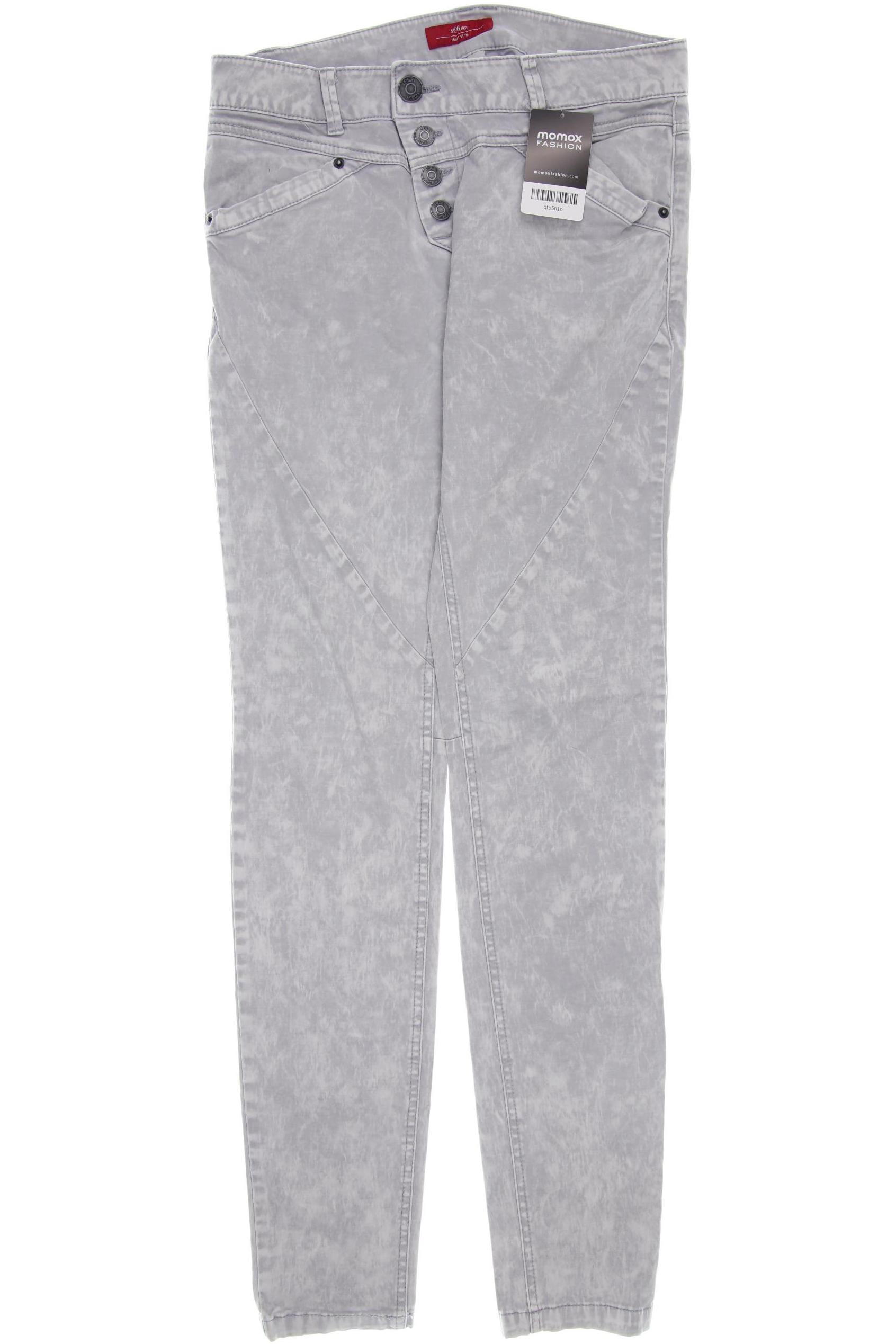

s.Oliver Damen Jeans, grau