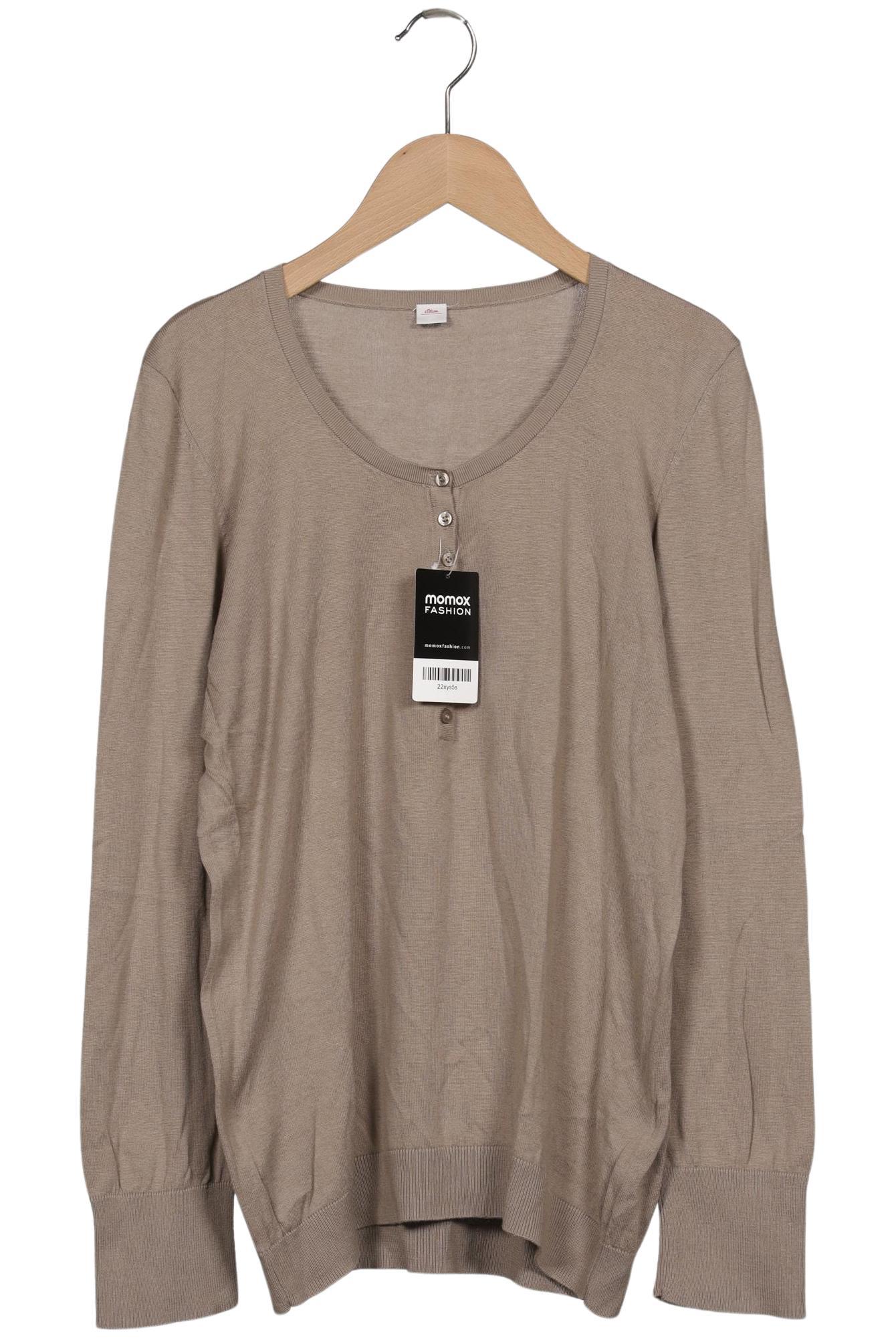 

s.Oliver Damen Pullover, beige, Gr. 44