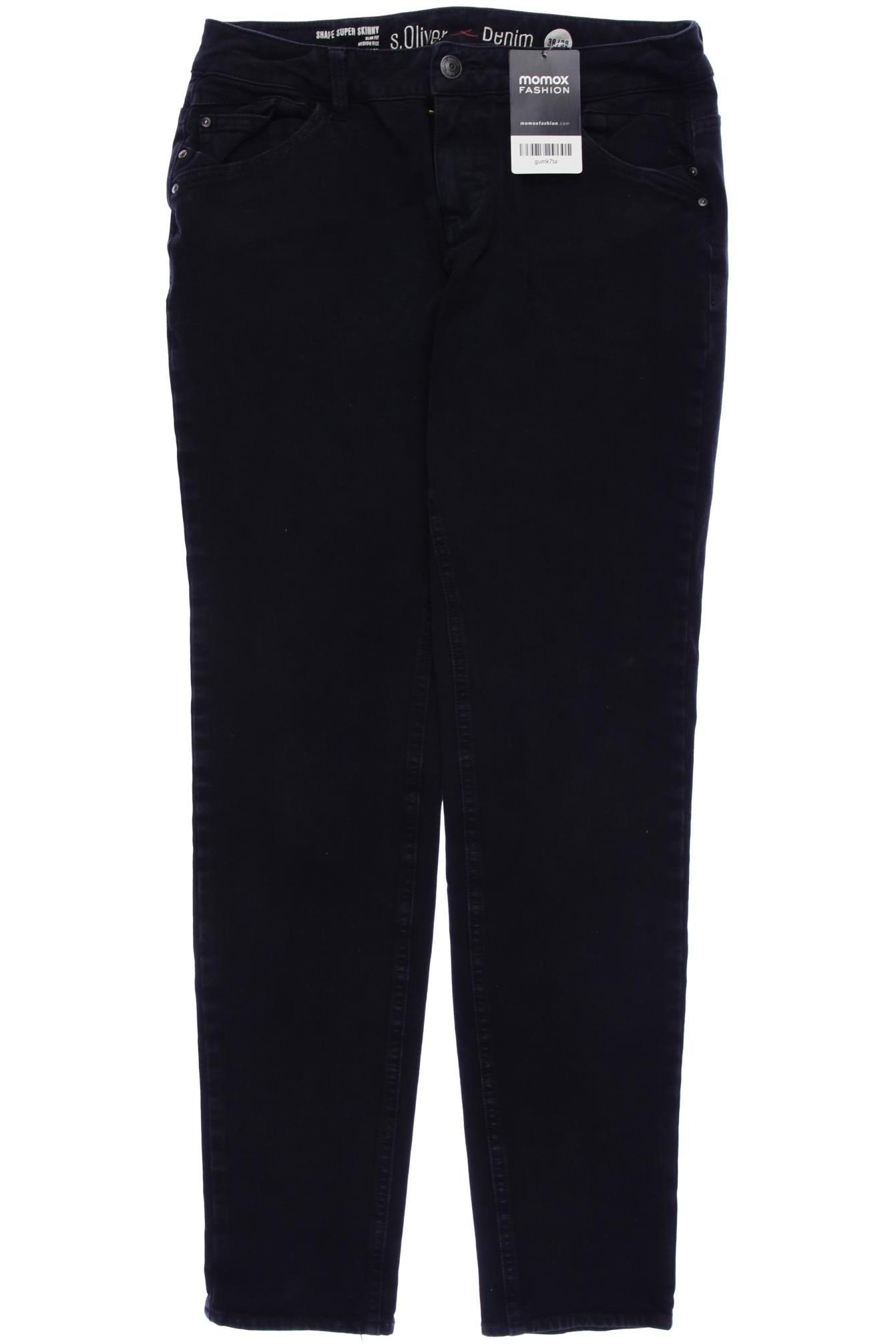 

s.Oliver Damen Jeans, schwarz, Gr. 38