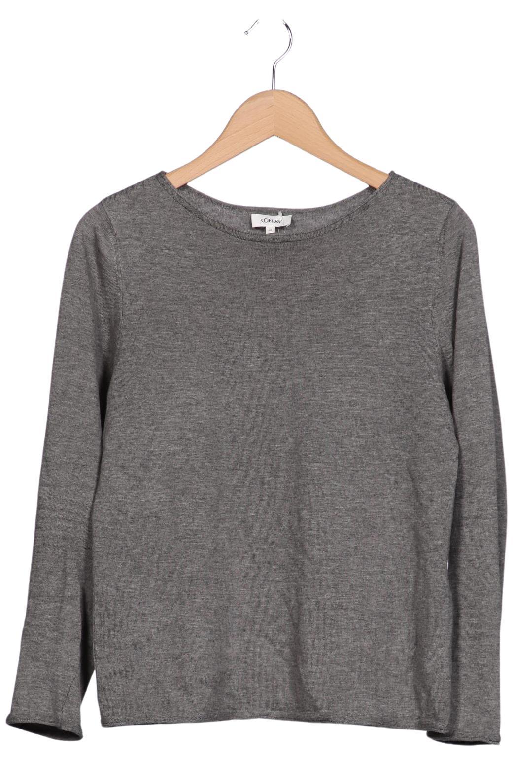 

s.Oliver Damen Pullover, grau, Gr. 36