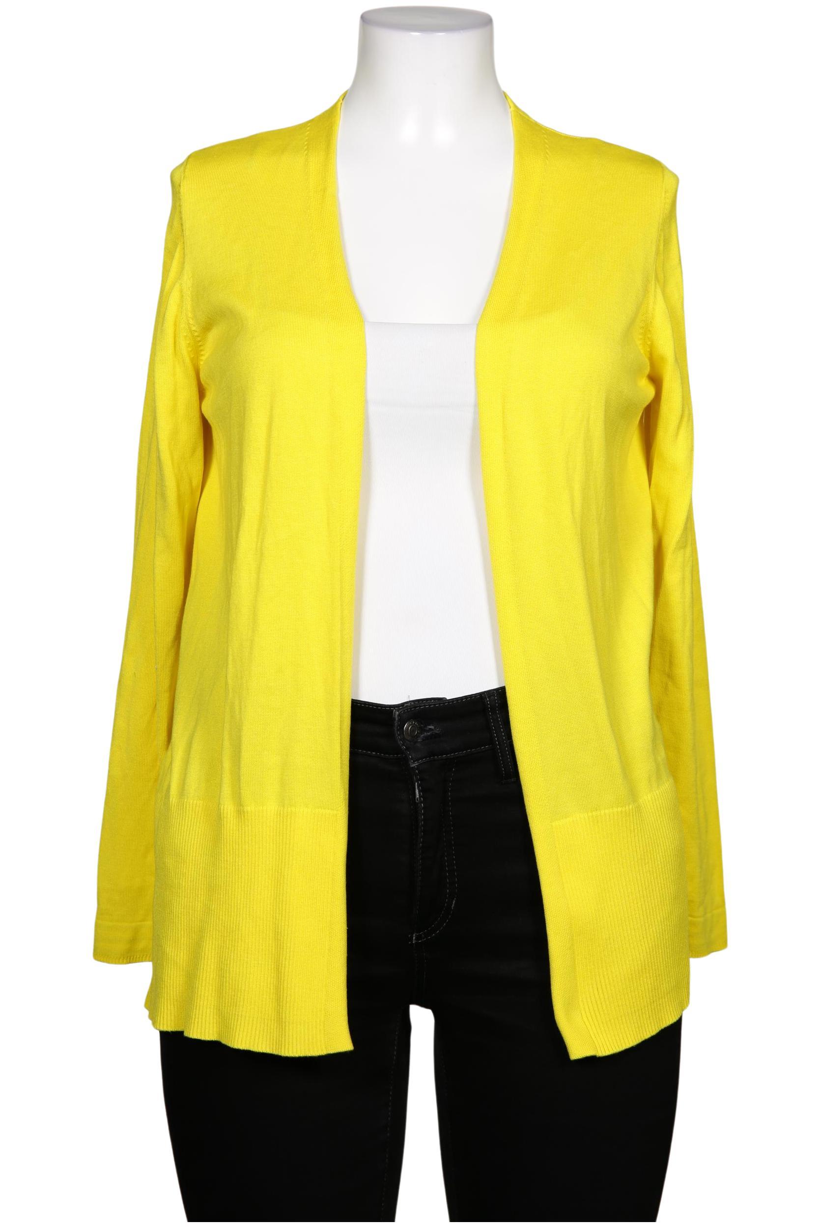 

s.Oliver Damen Strickjacke, gelb, Gr. 42