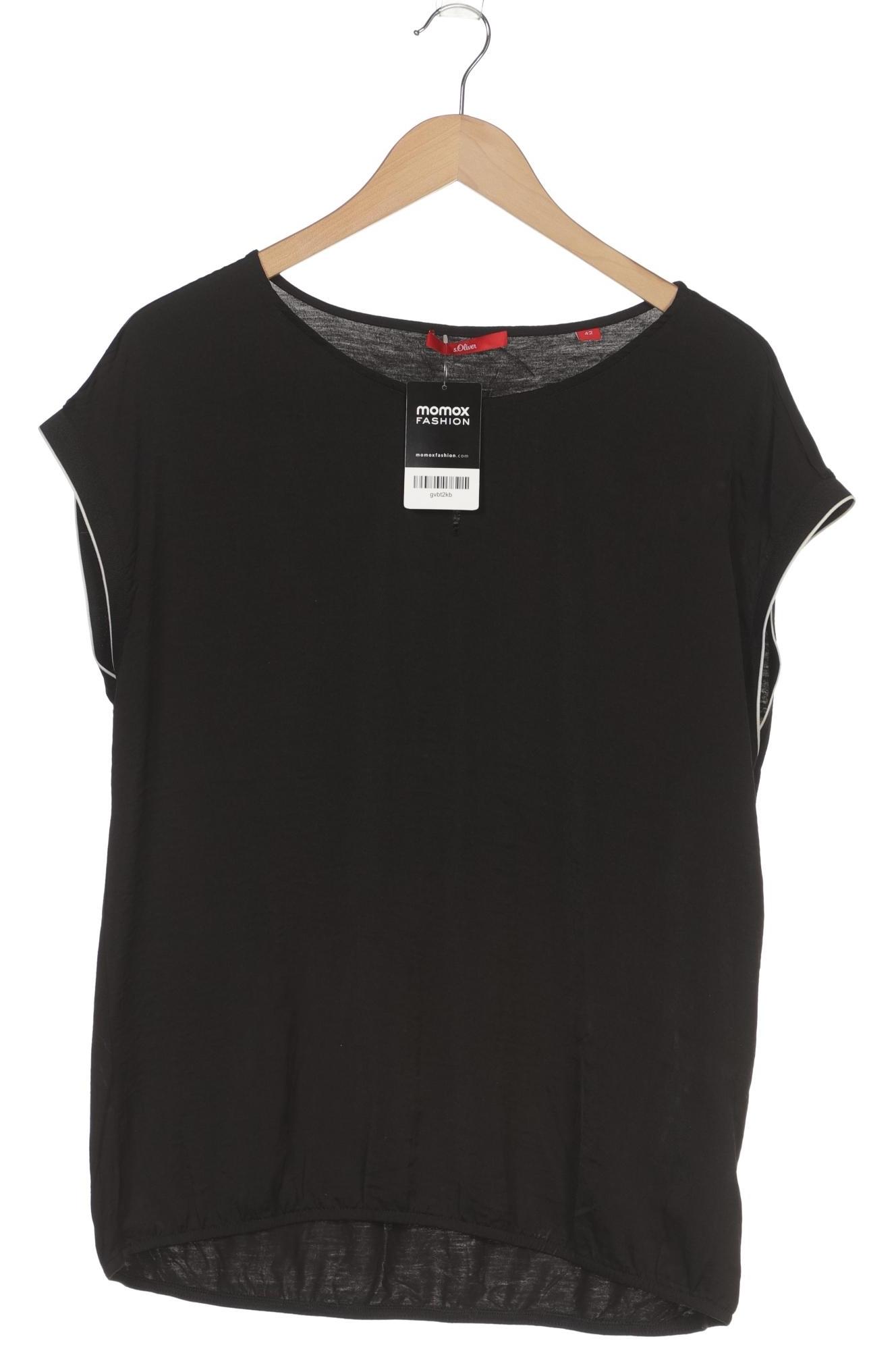 

s.Oliver Damen T-Shirt, schwarz, Gr. 42