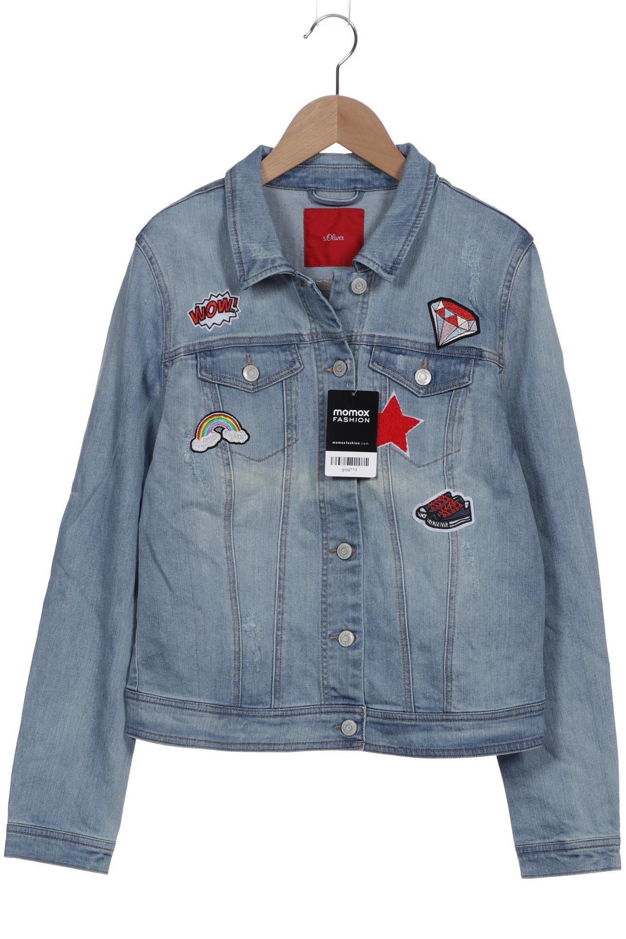

s.Oliver Damen Jacke, hellblau