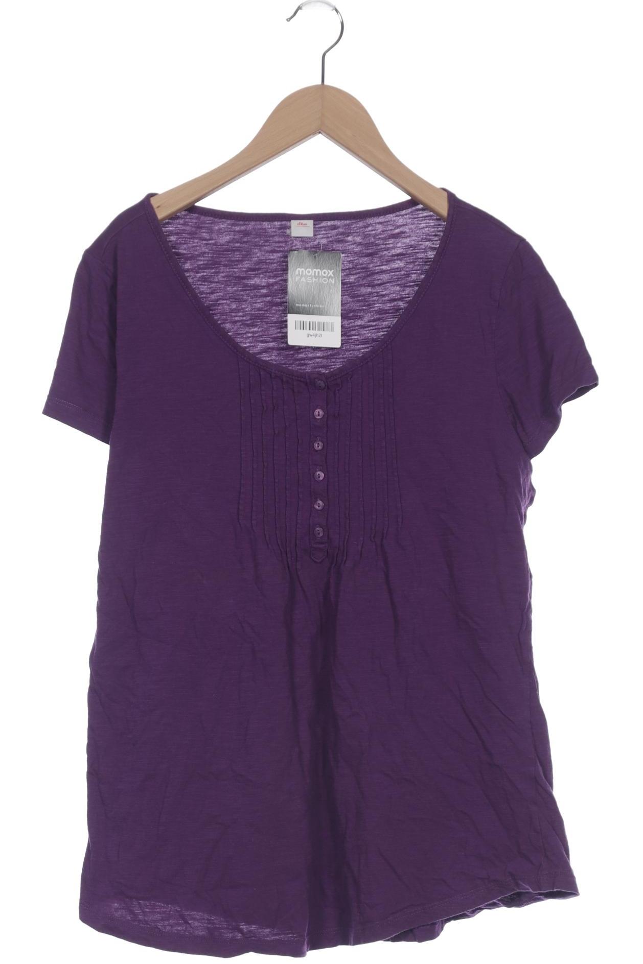 

s.Oliver Damen T-Shirt, flieder, Gr. 46