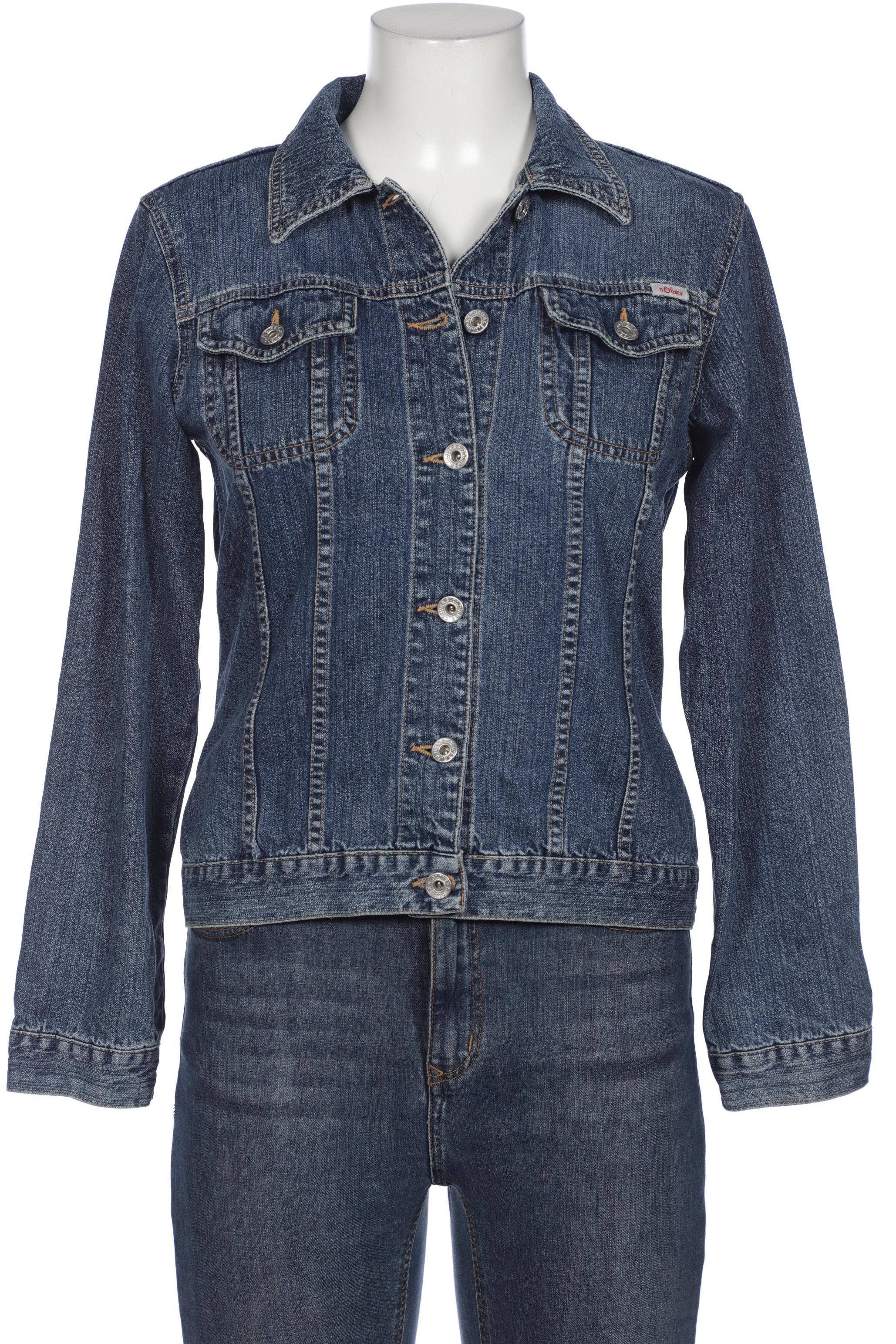 

s.Oliver Damen Jacke, blau