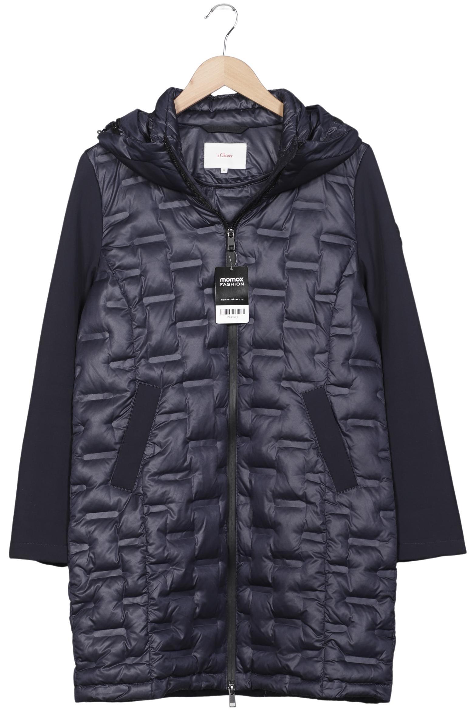 

s.Oliver Damen Mantel, marineblau, Gr. 40