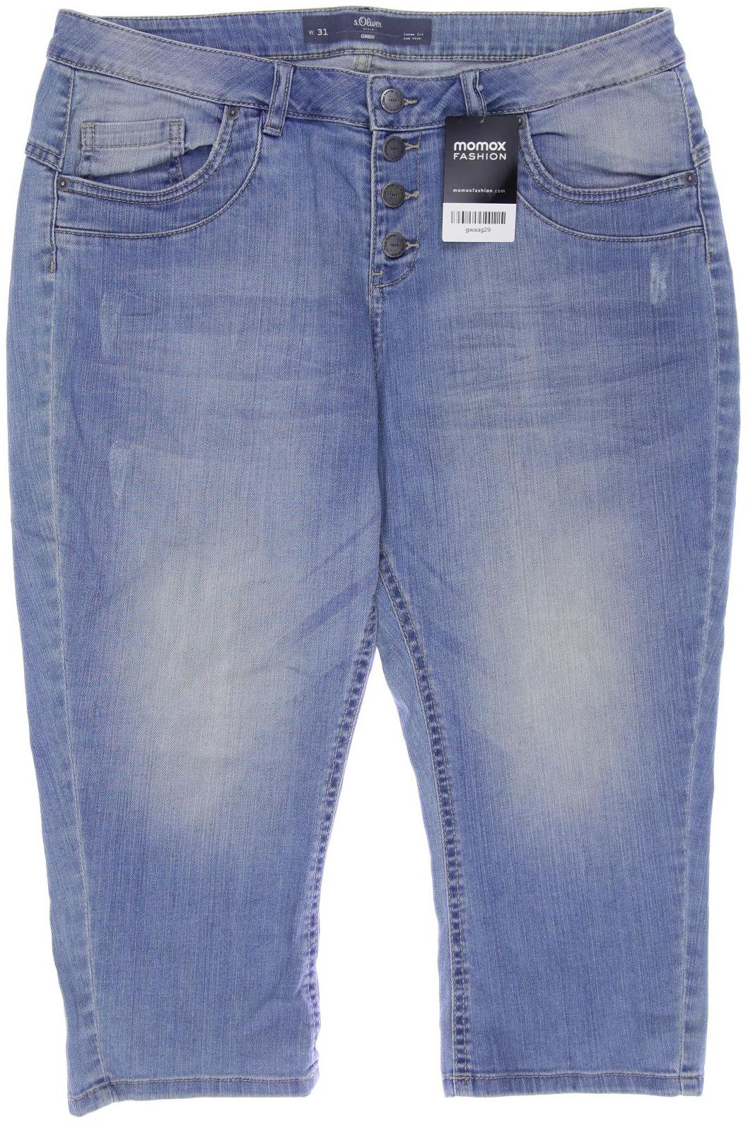 

s.Oliver Damen Shorts, blau