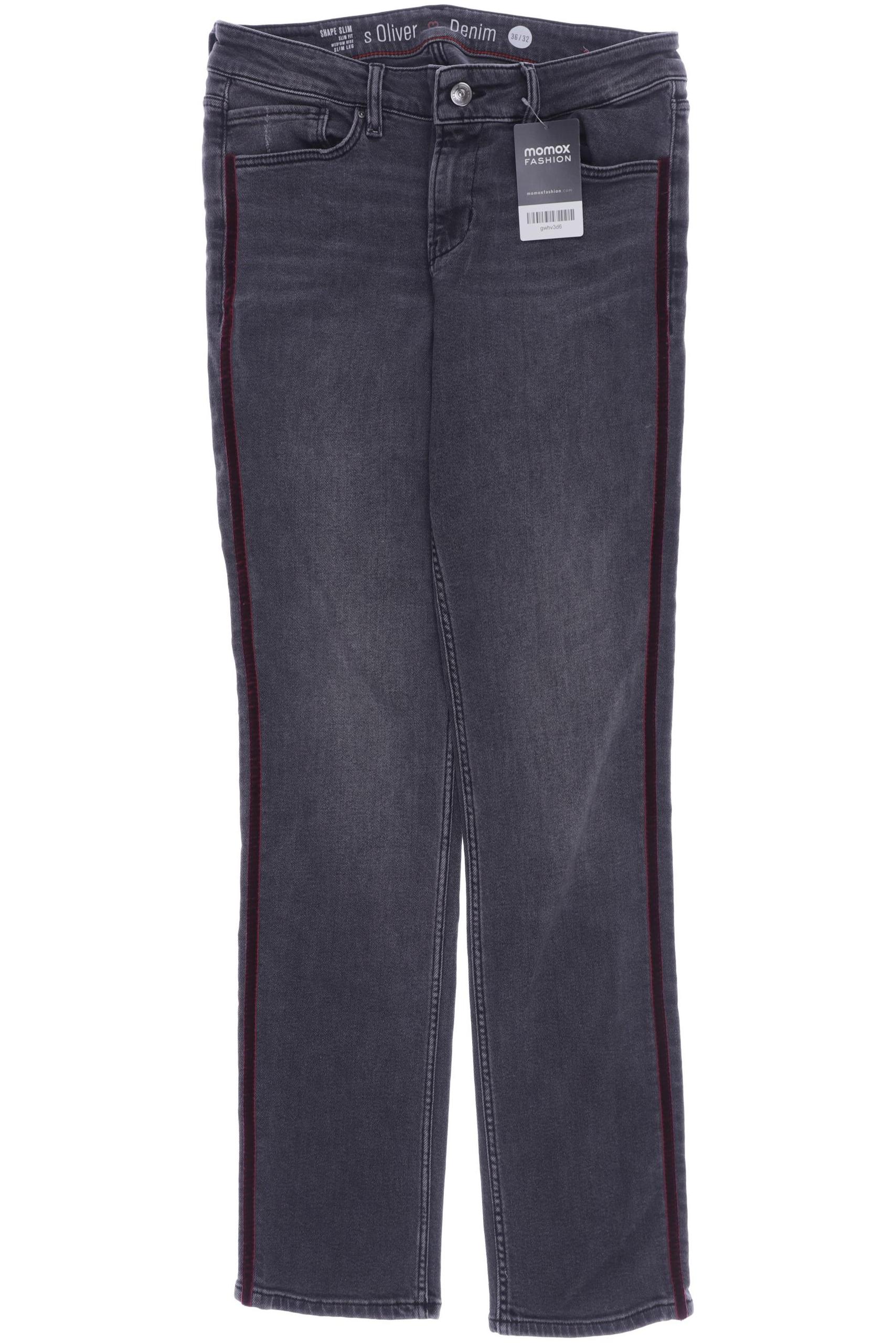 

s.Oliver Damen Jeans, grau
