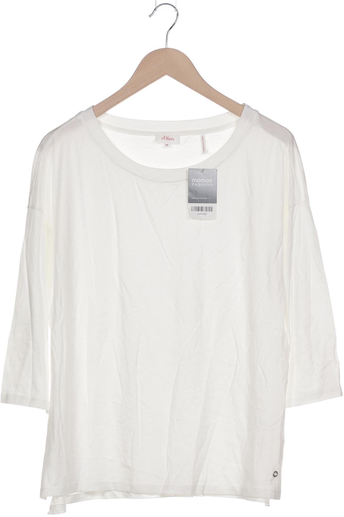 

s.Oliver Damen T-Shirt, weiß, Gr. 44