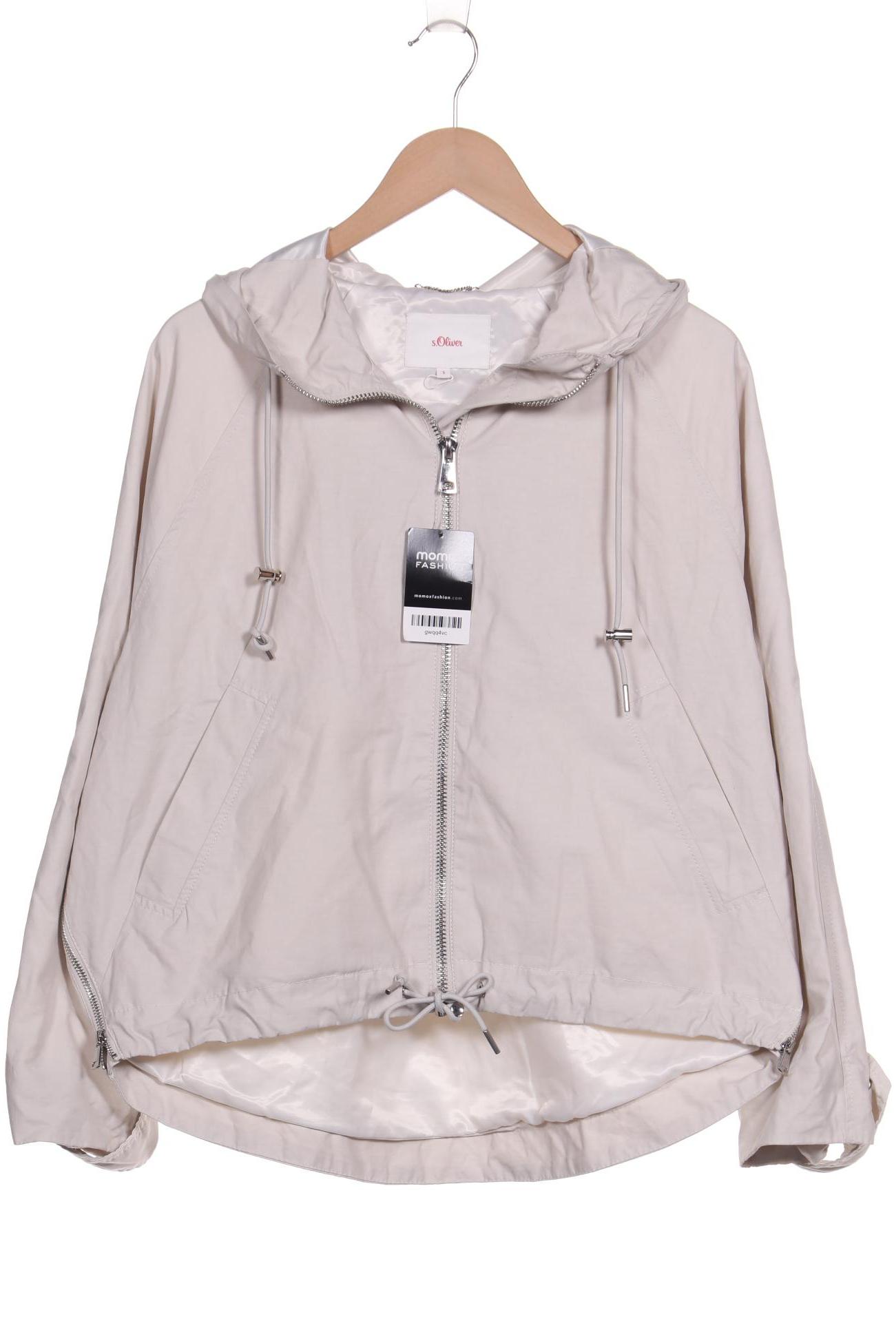

s.Oliver Damen Jacke, cremeweiß, Gr. 36