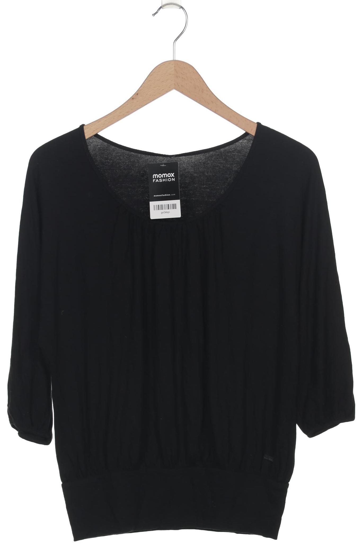 

s.Oliver Damen Langarmshirt, schwarz, Gr. 38