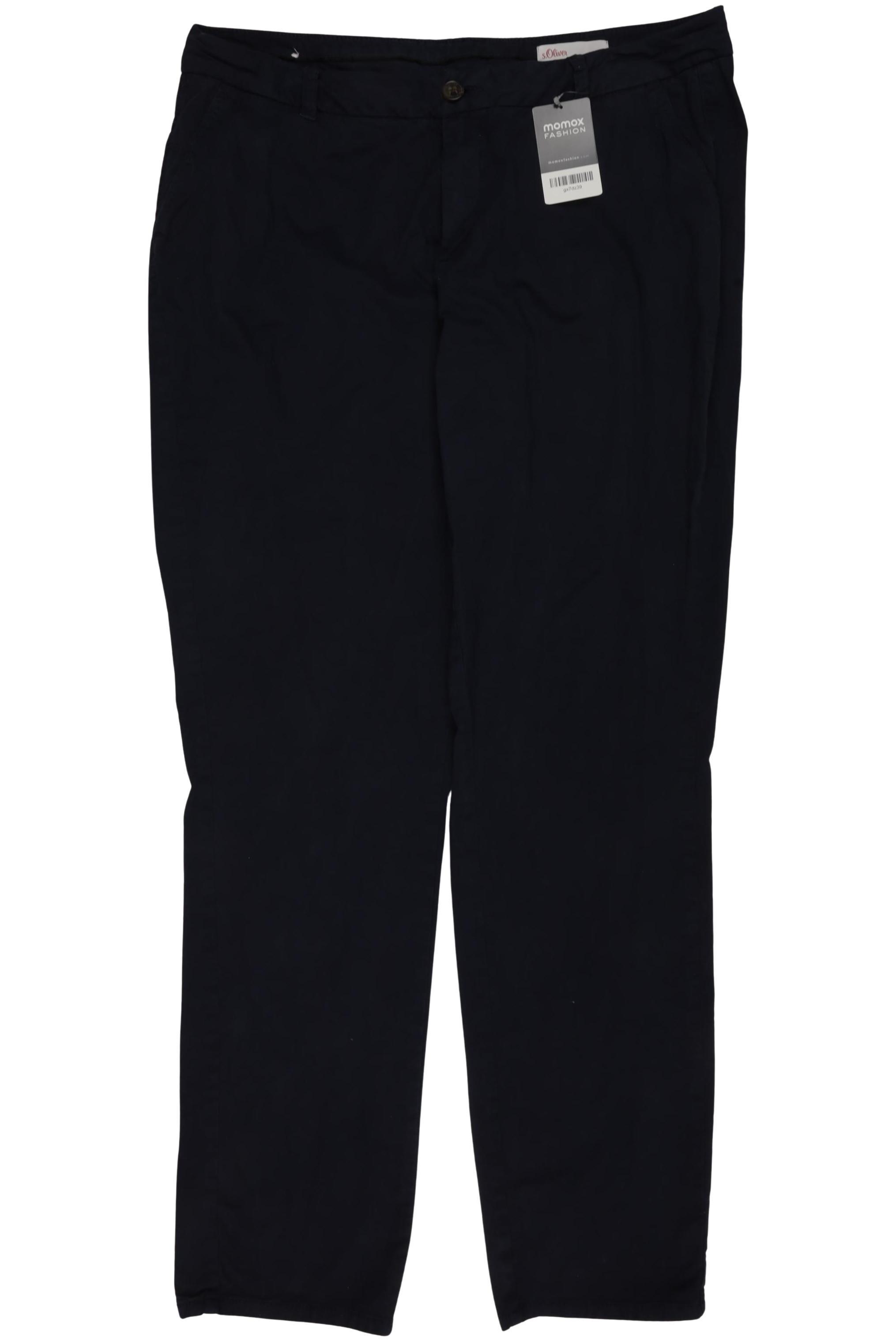 

s.Oliver Damen Stoffhose, marineblau, Gr. 46