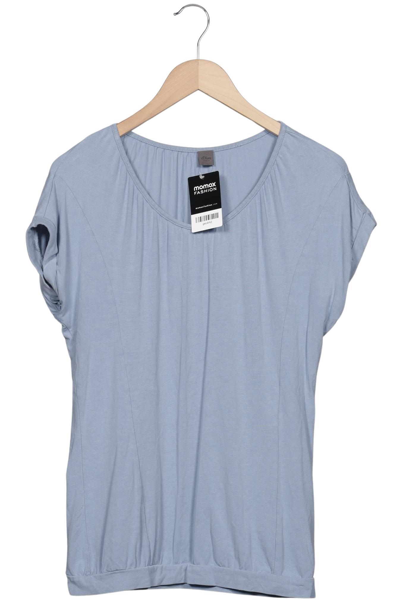 

s.Oliver Damen T-Shirt, hellblau, Gr. 36