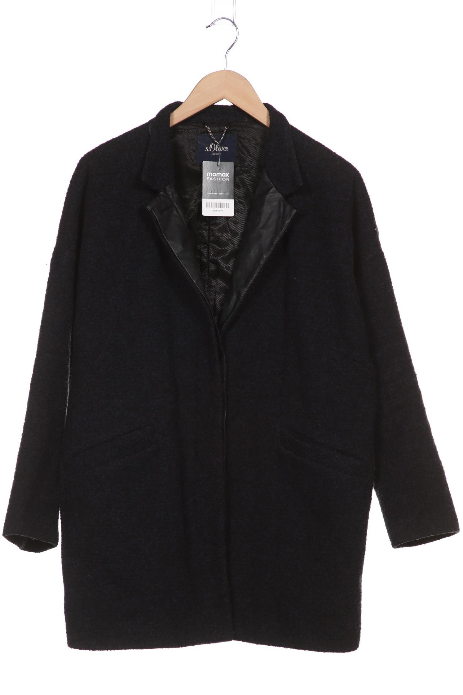 

s.Oliver Damen Mantel, marineblau, Gr. 42