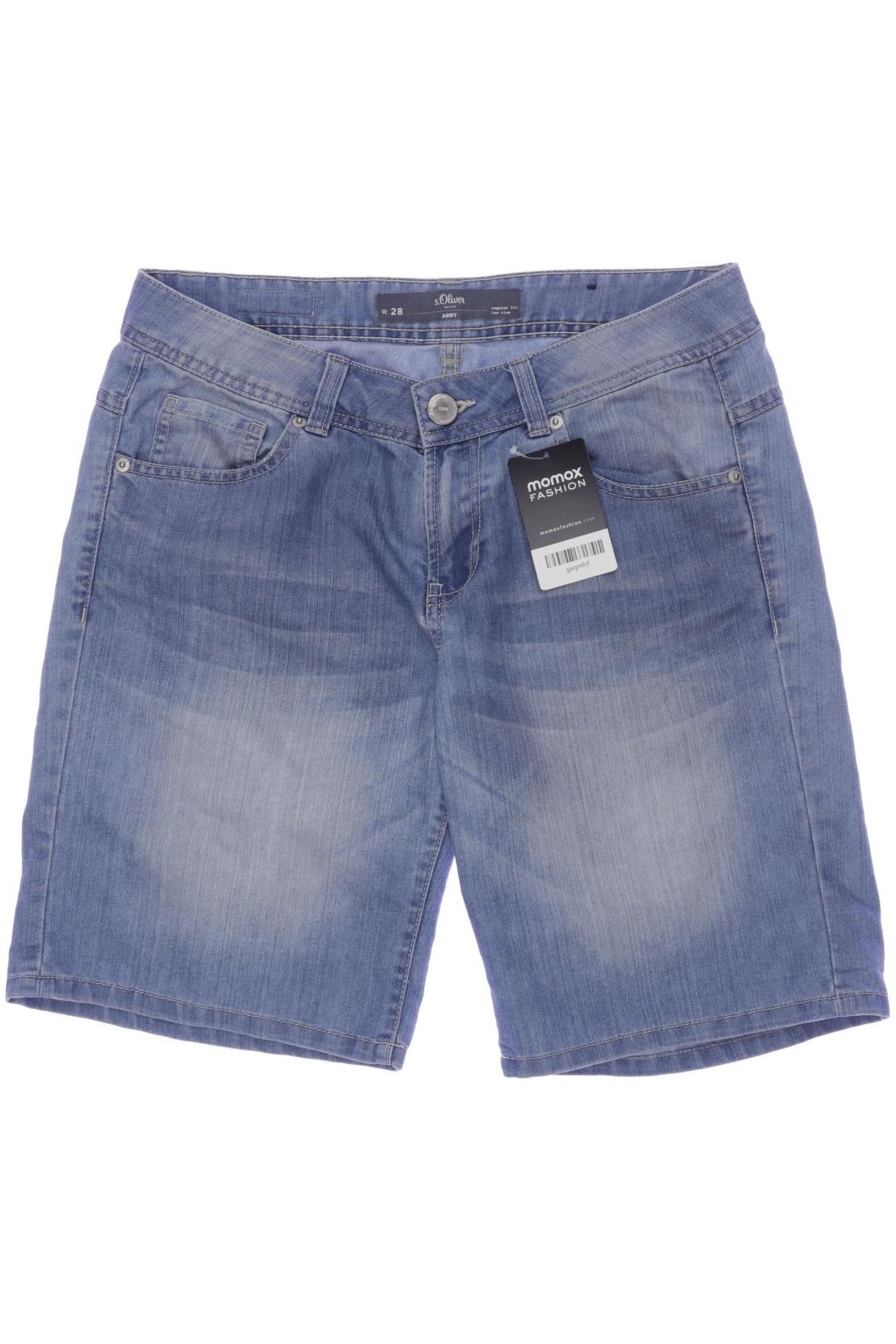Thumbnail - s.Oliver Damen Shorts, blau, Gr. 28
