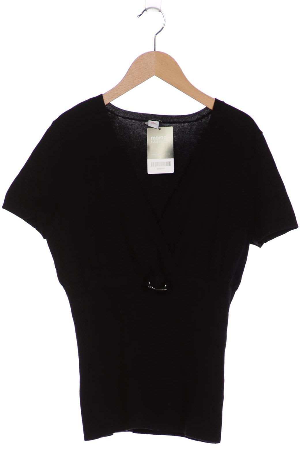 

s.Oliver Damen Pullover, schwarz, Gr. 40
