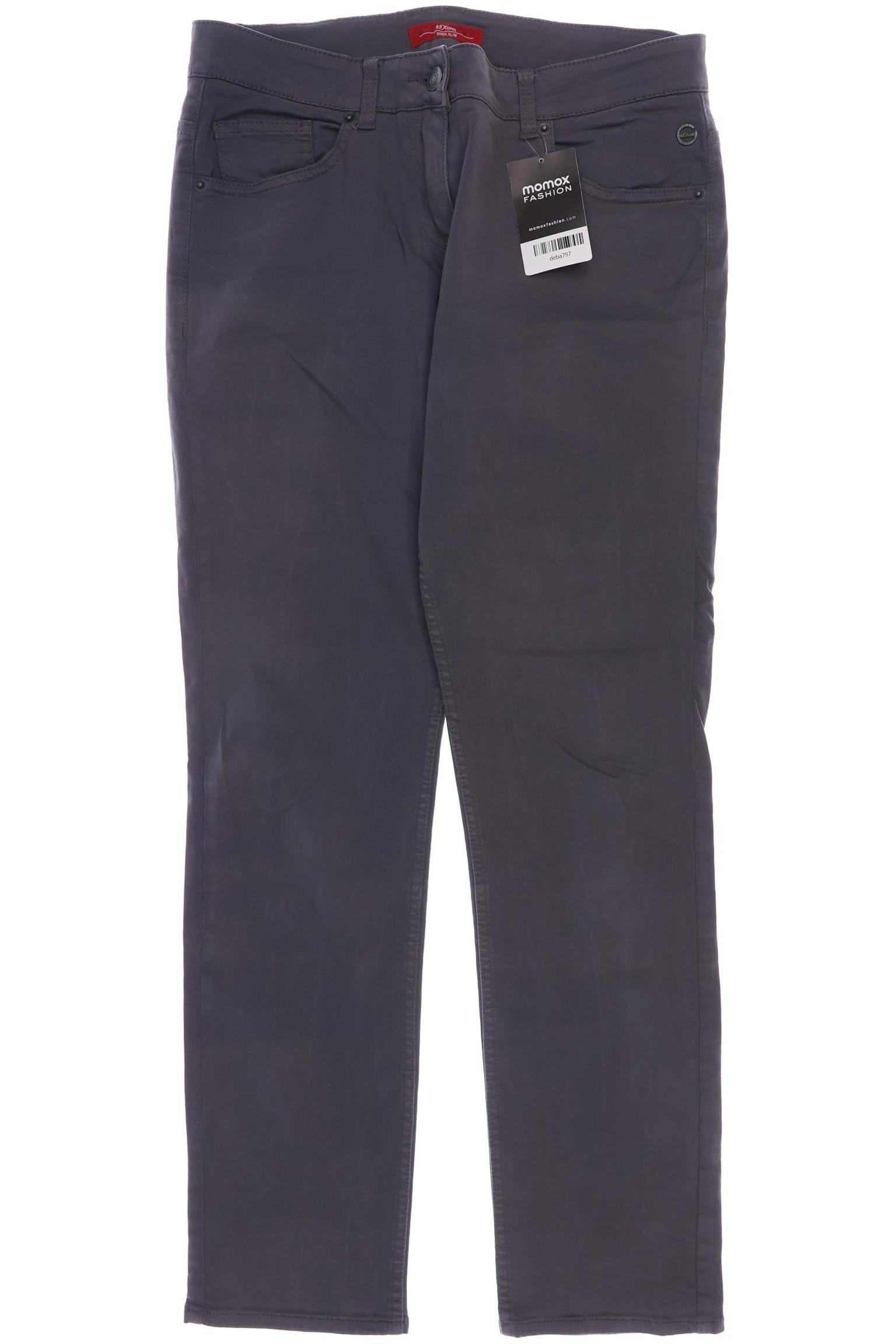 

s.Oliver Damen Jeans, grau, Gr. 0