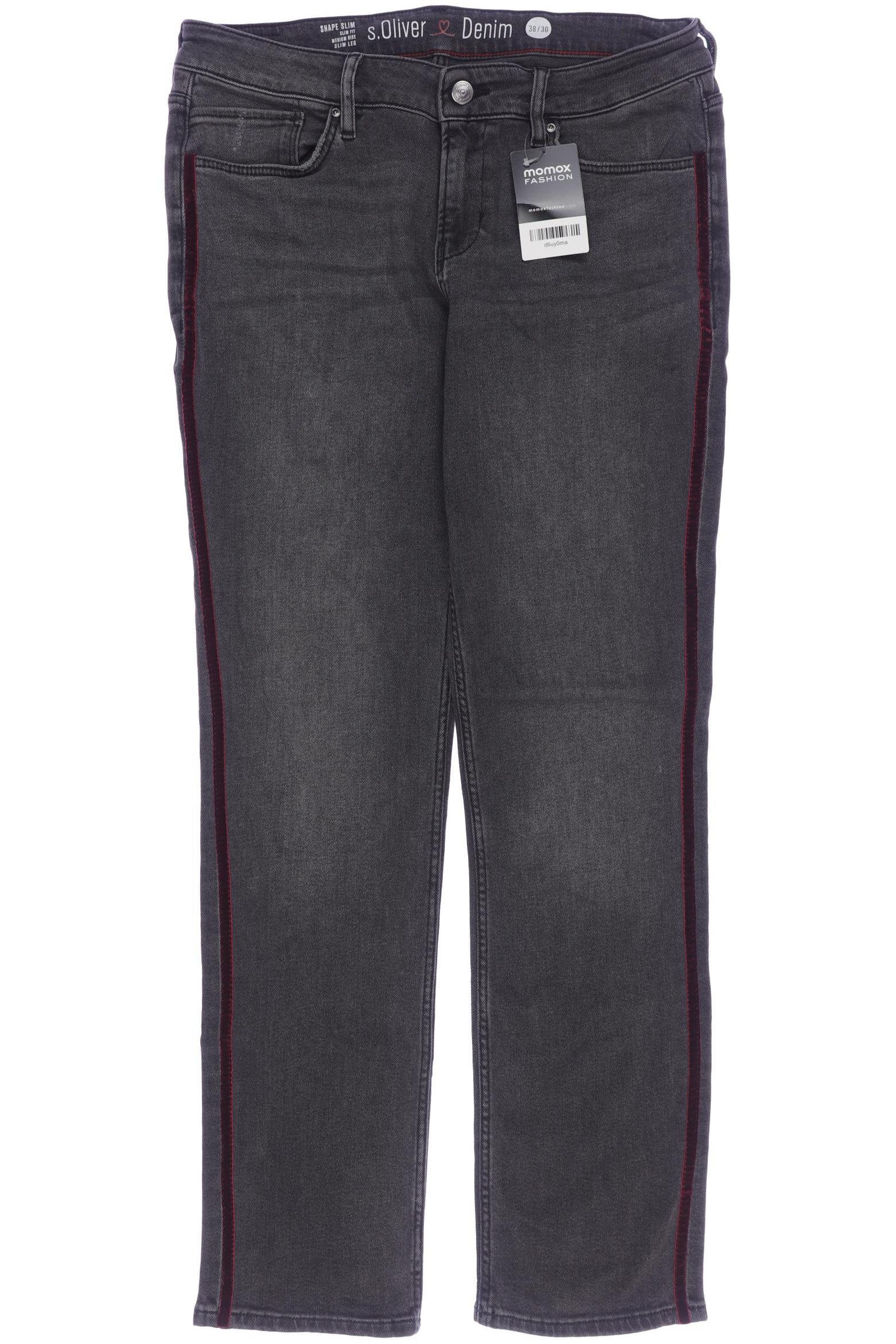 

s.Oliver Damen Jeans, grau, Gr. 38