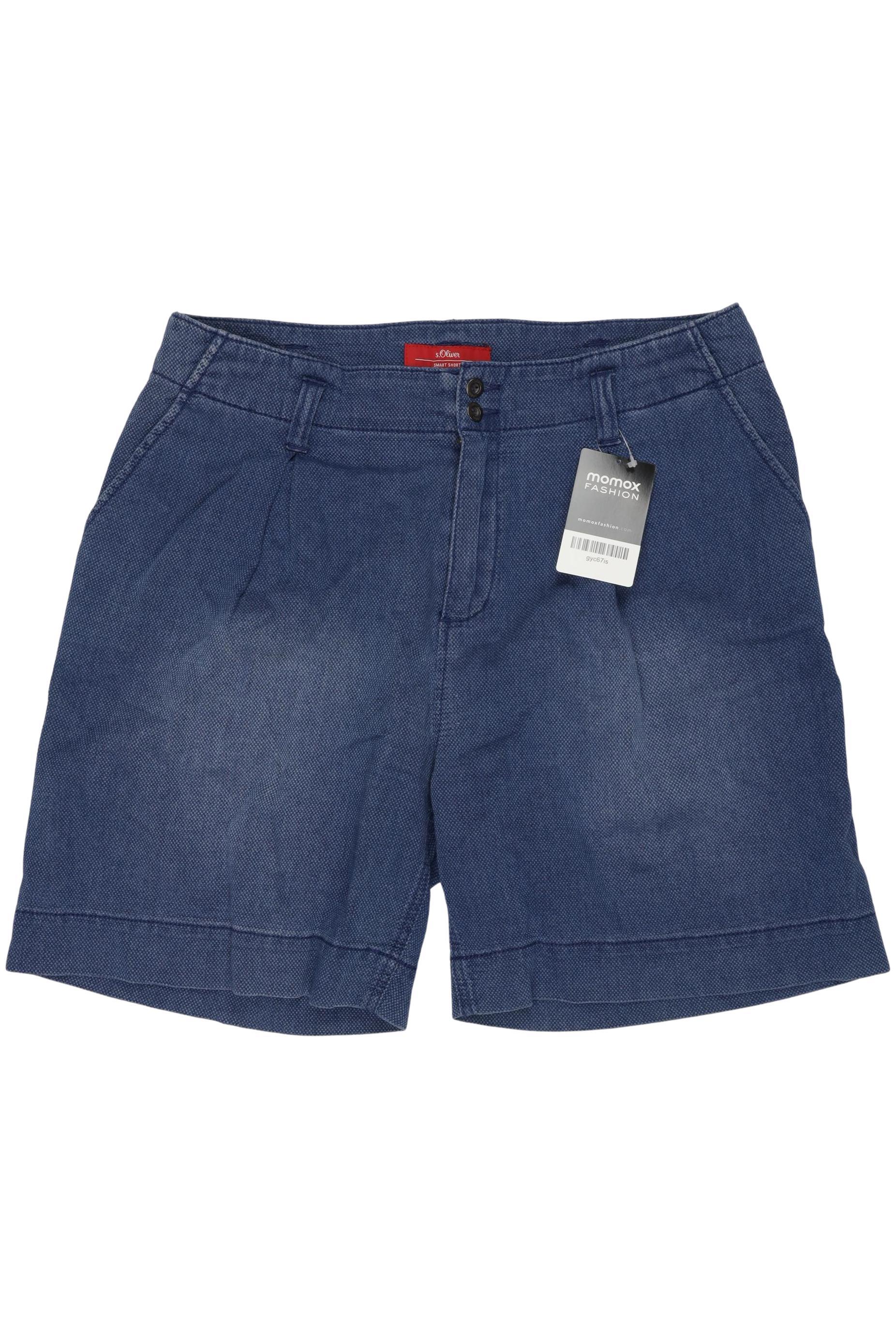 

s.Oliver Damen Shorts, blau, Gr. 36