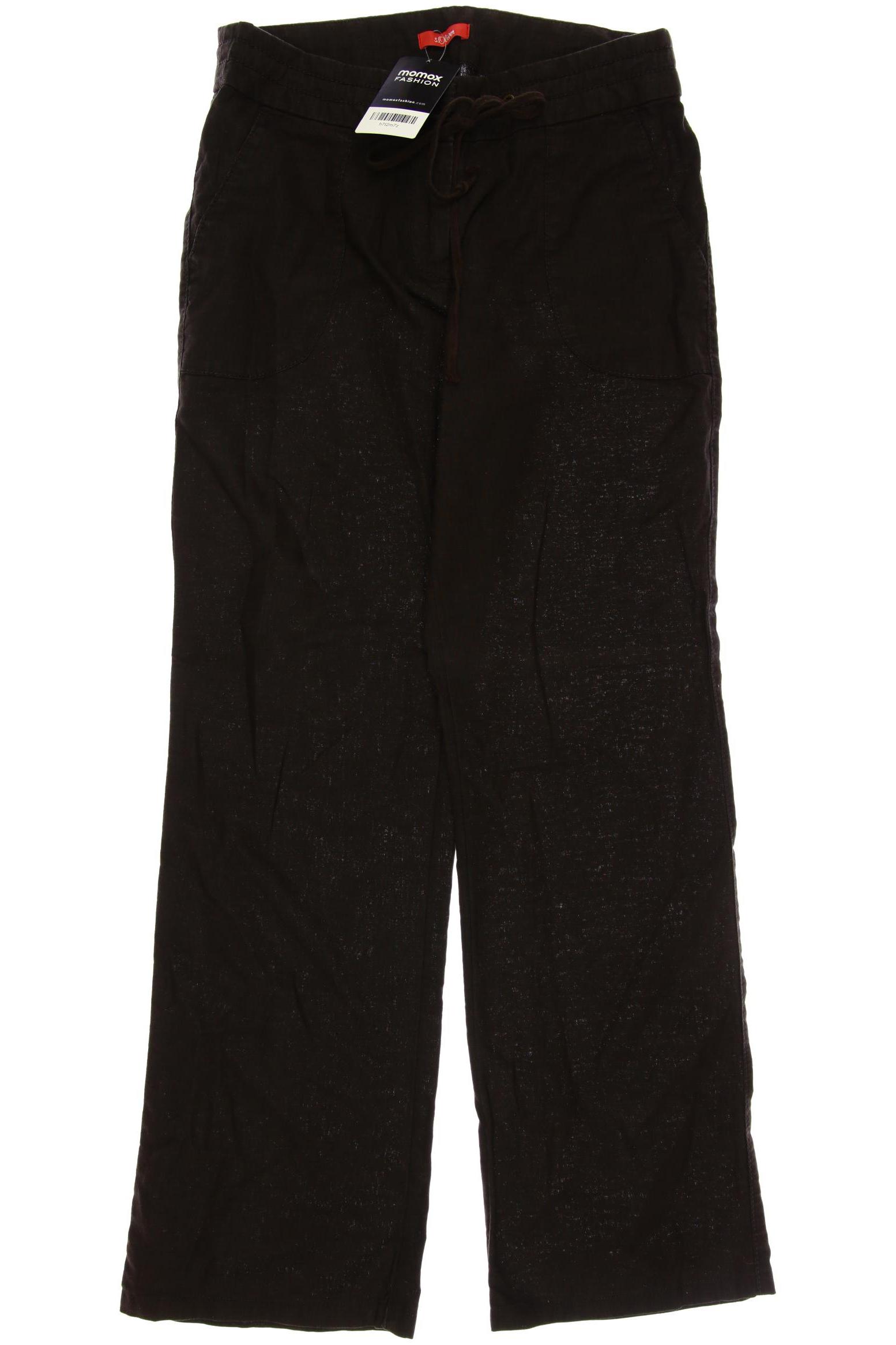 

s.Oliver Damen Stoffhose, braun, Gr. 28