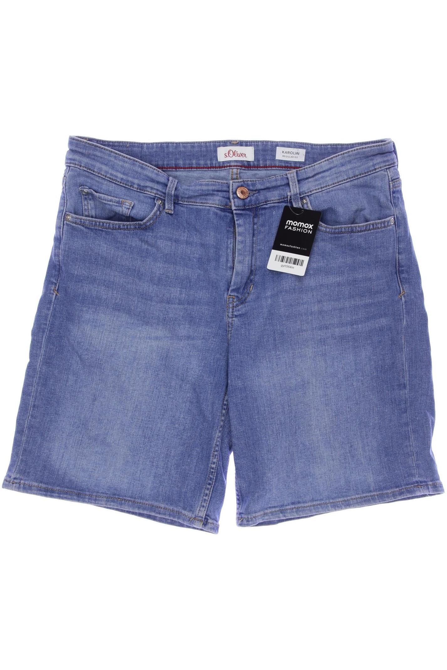 

s.Oliver Damen Shorts, blau, Gr. 40