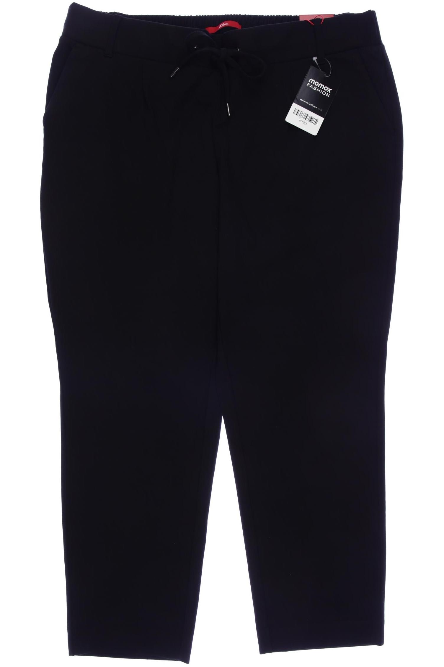 

s.Oliver Damen Stoffhose, schwarz, Gr. 44