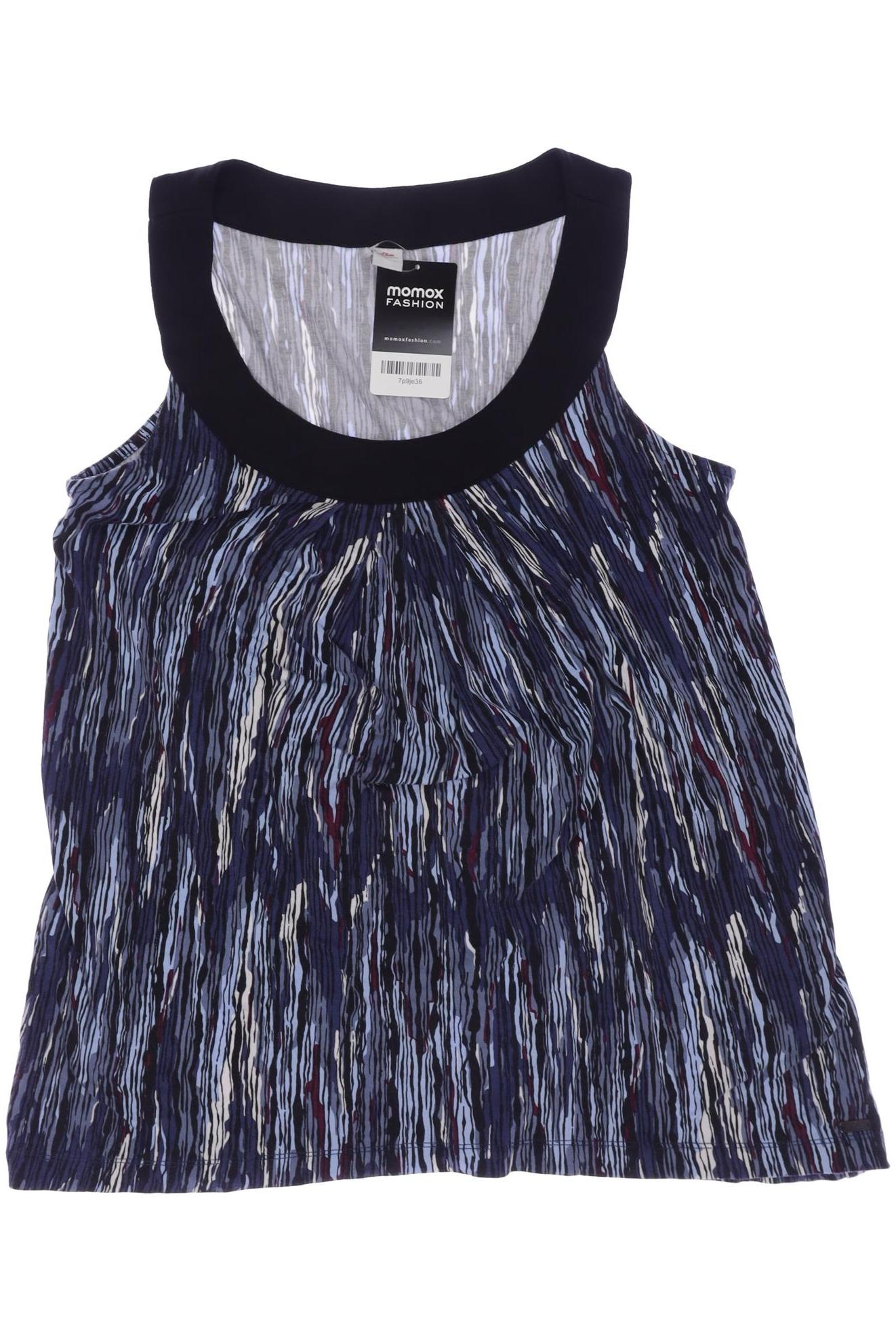 

s.Oliver Damen Top, marineblau, Gr. 38