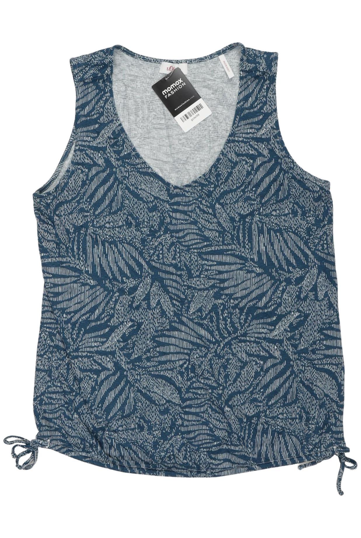 

s.Oliver Damen Top, marineblau, Gr. 40