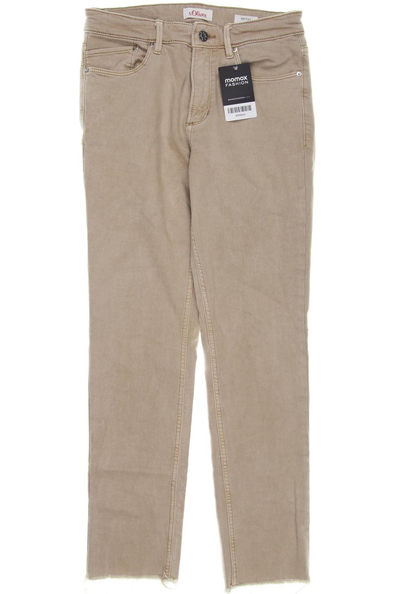 

s.Oliver Damen Jeans, beige