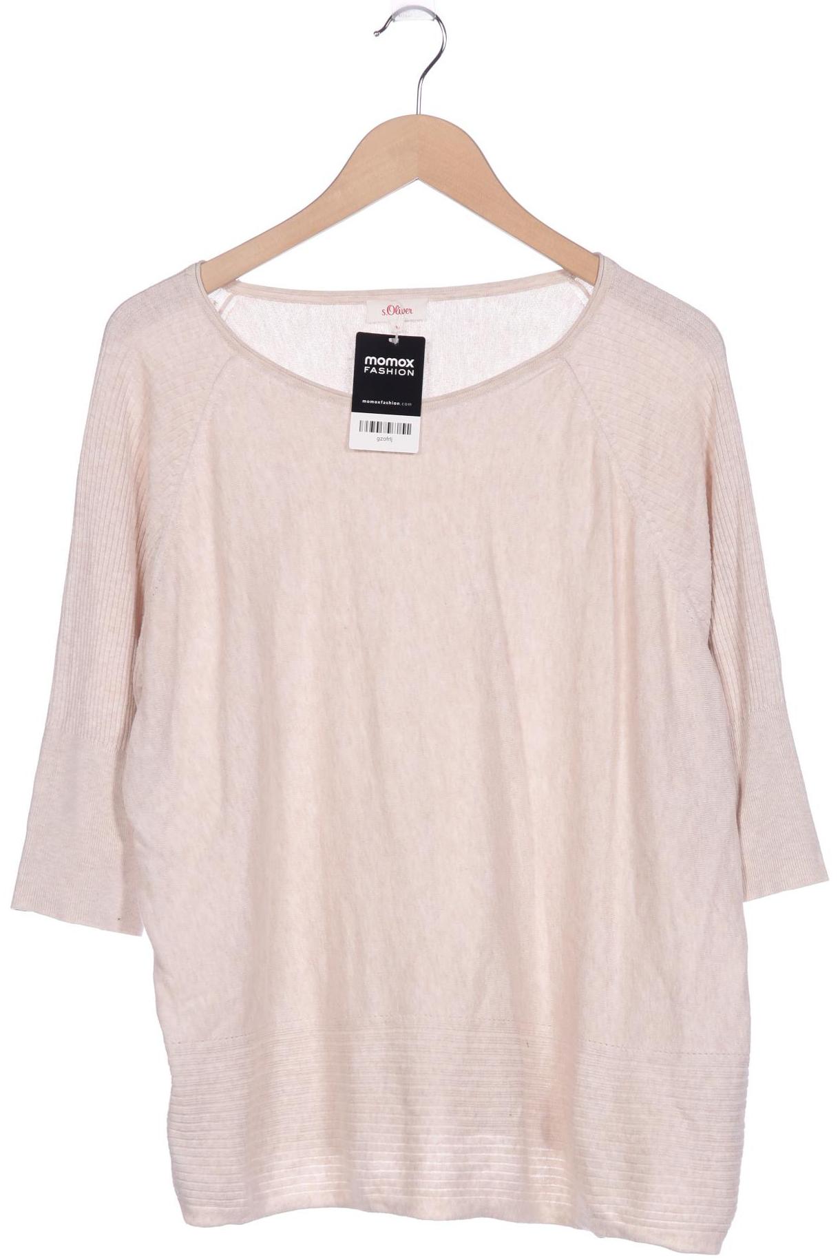 

s.Oliver Damen Pullover, beige, Gr. 38