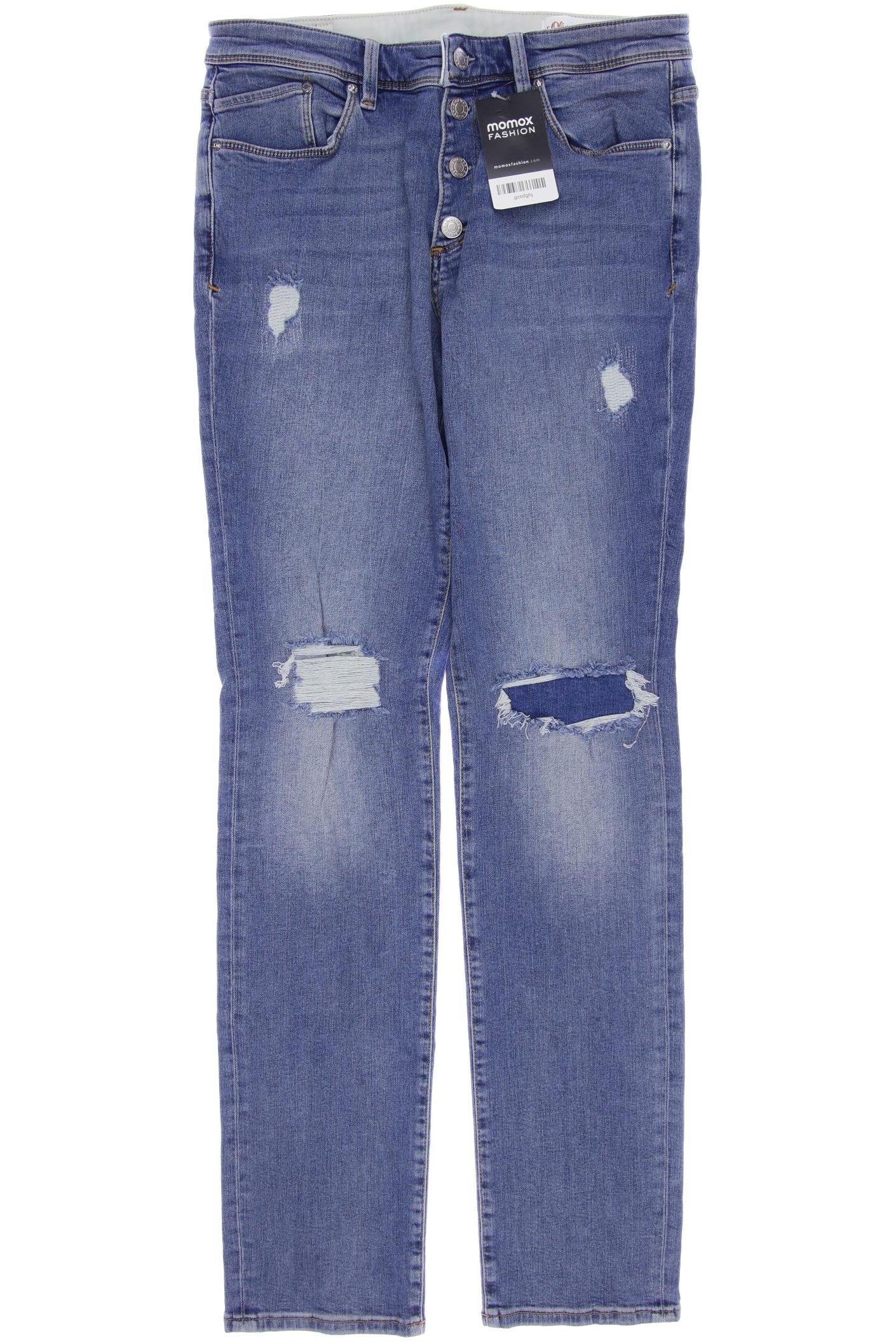 

s.Oliver Damen Jeans, blau