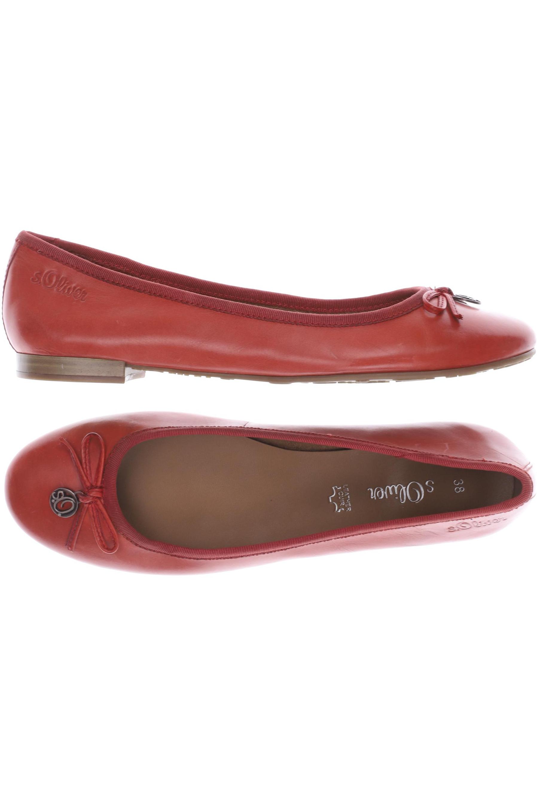 

s.Oliver Damen Ballerinas, rot, Gr. 38