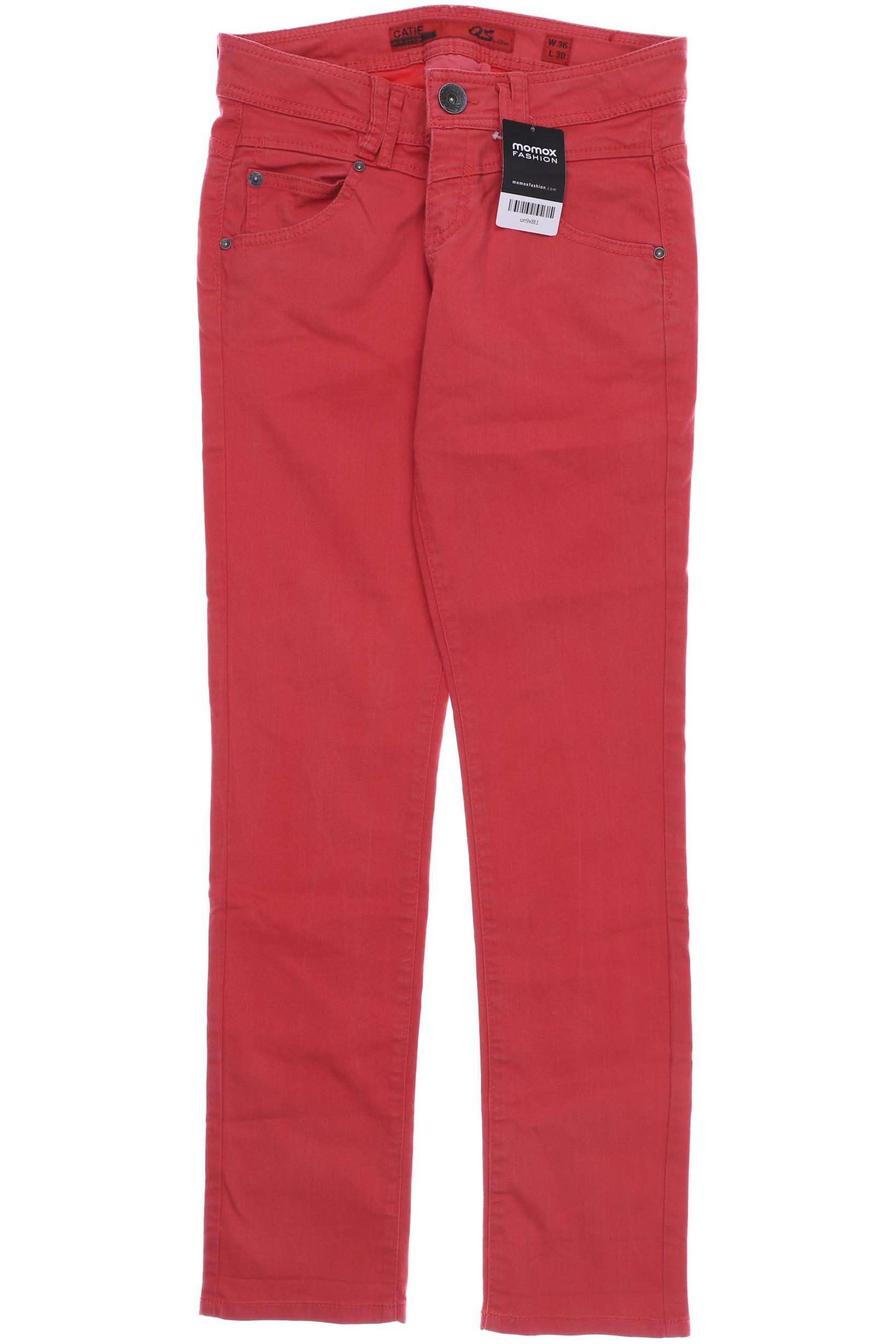 

s.Oliver Damen Jeans, rot