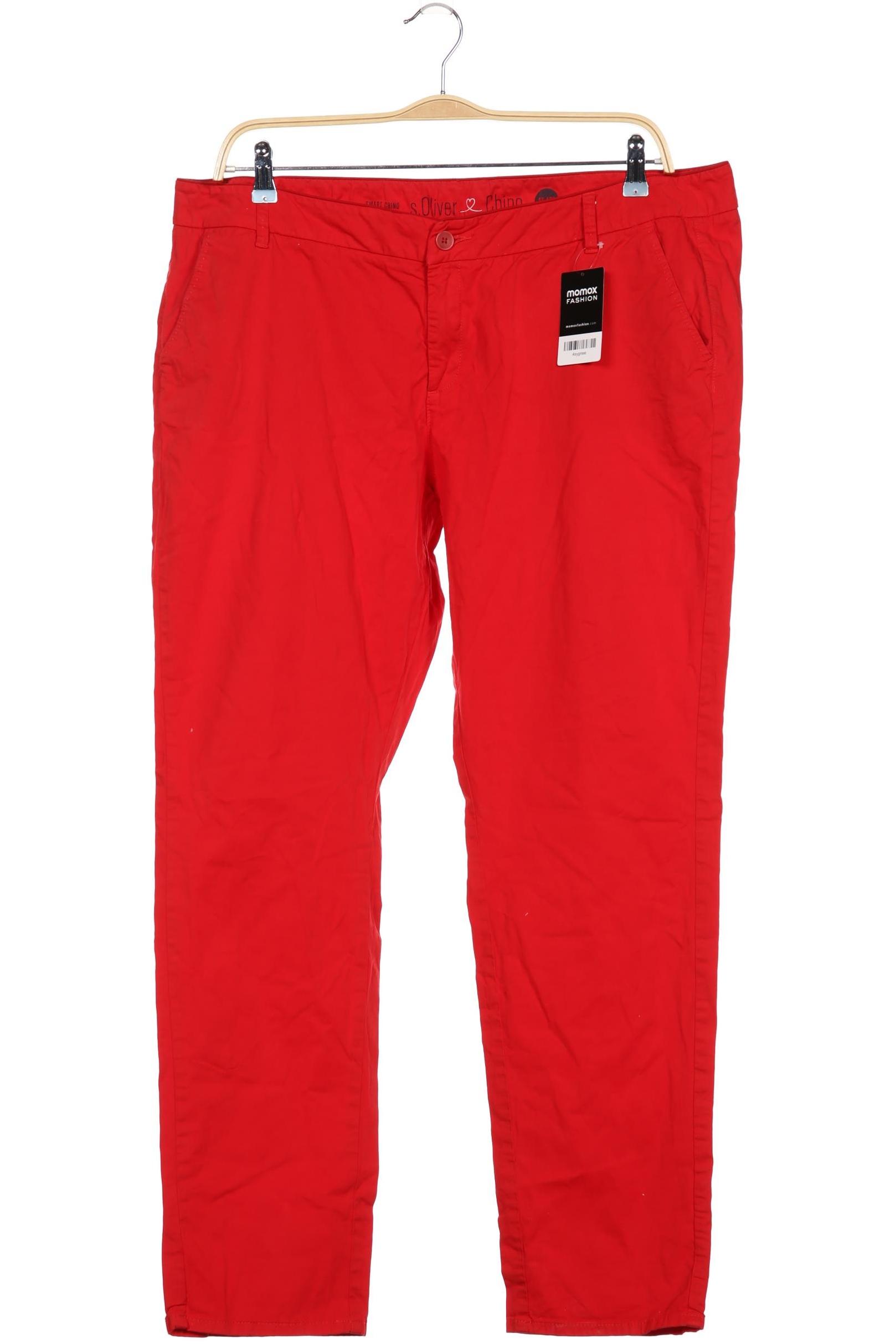 

s.Oliver Damen Stoffhose, rot, Gr. 46