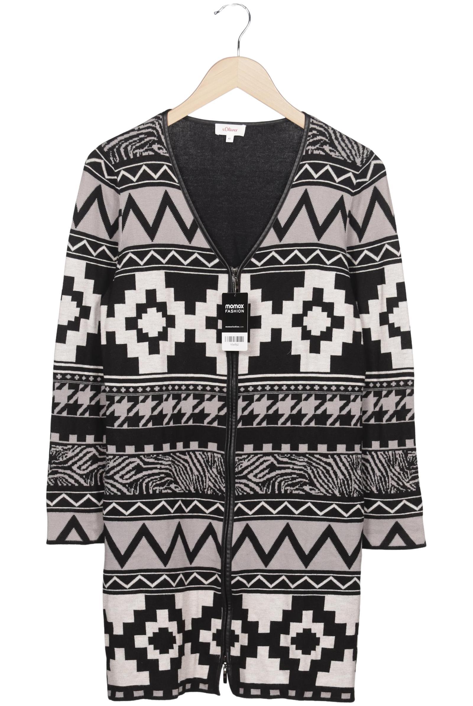 

s.Oliver Damen Strickjacke, mehrfarbig, Gr. 40