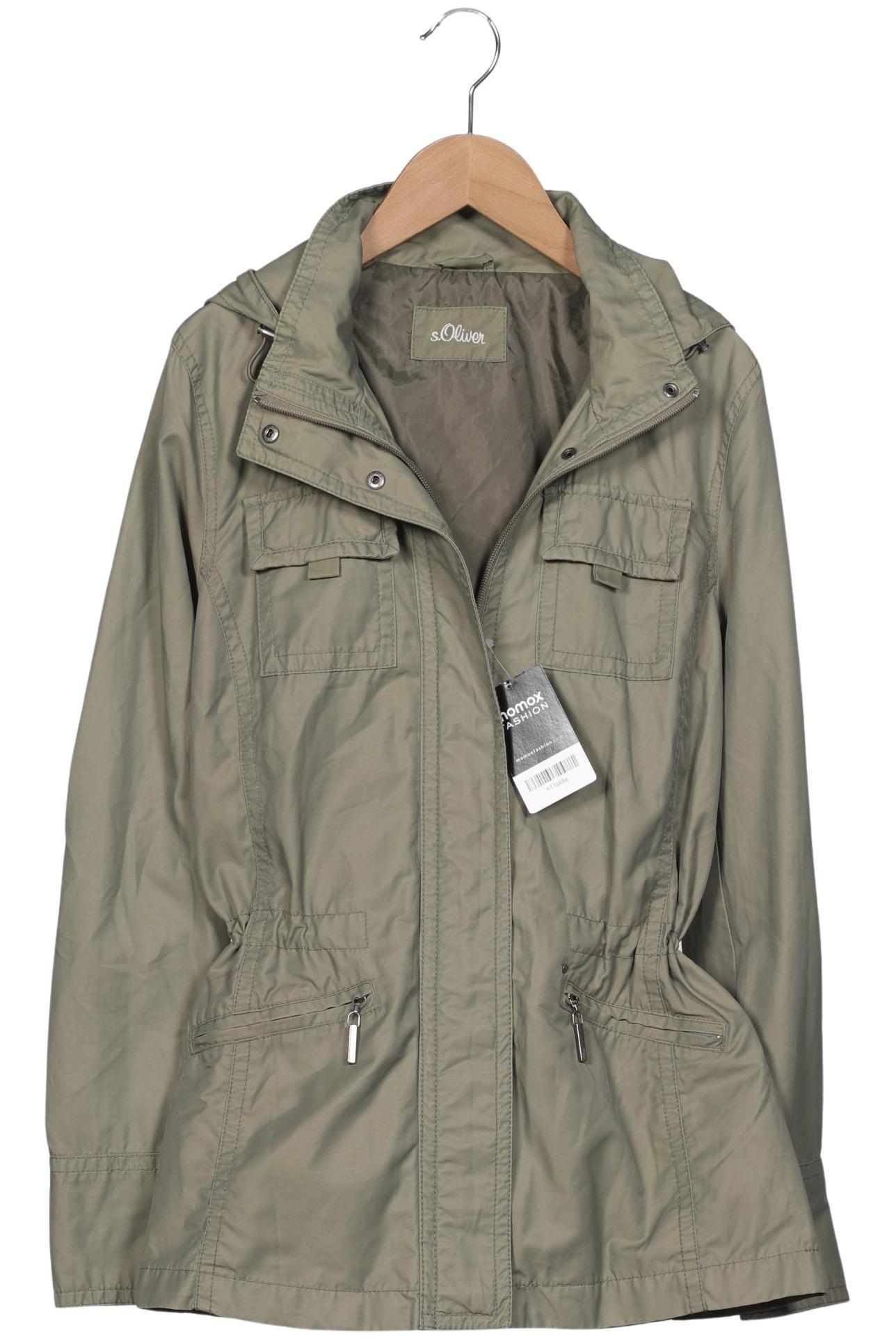

s.Oliver Damen Jacke, grün, Gr. 36