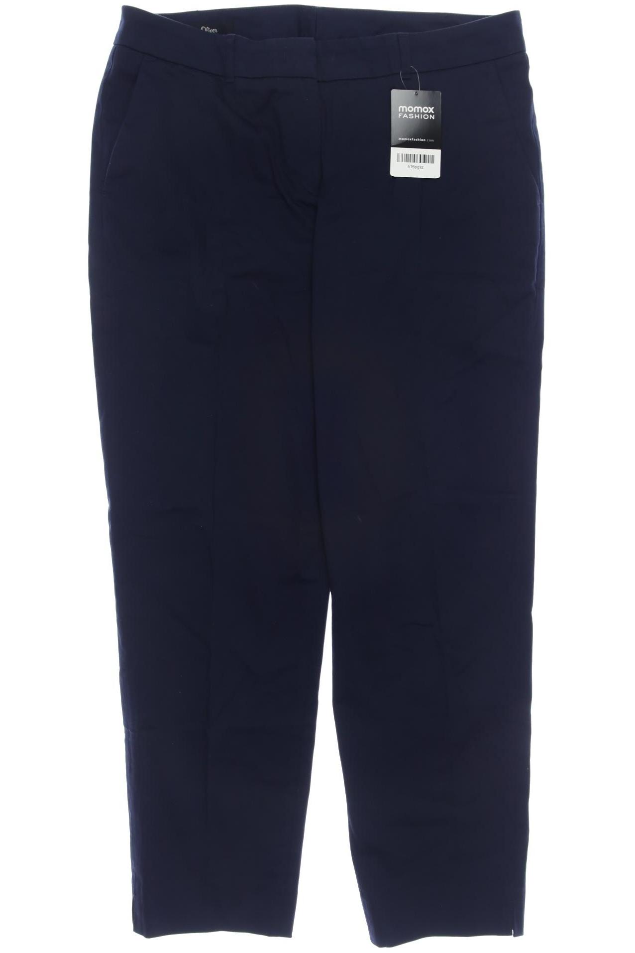 

s.Oliver Damen Stoffhose, marineblau, Gr. 40