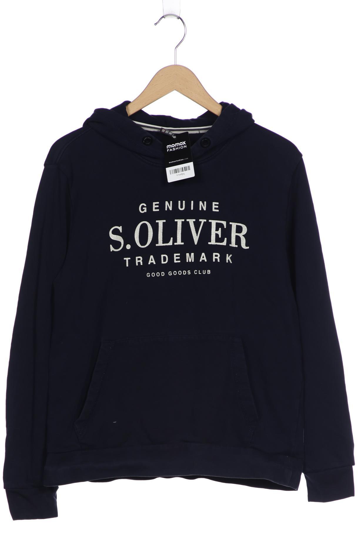 

s.Oliver Damen Kapuzenpullover, marineblau