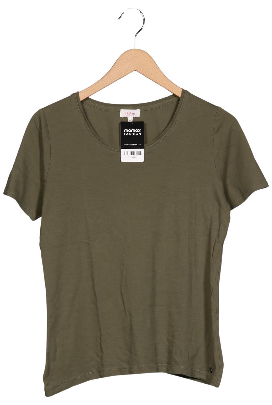 

s.Oliver Damen T-Shirt, grün, Gr. 42