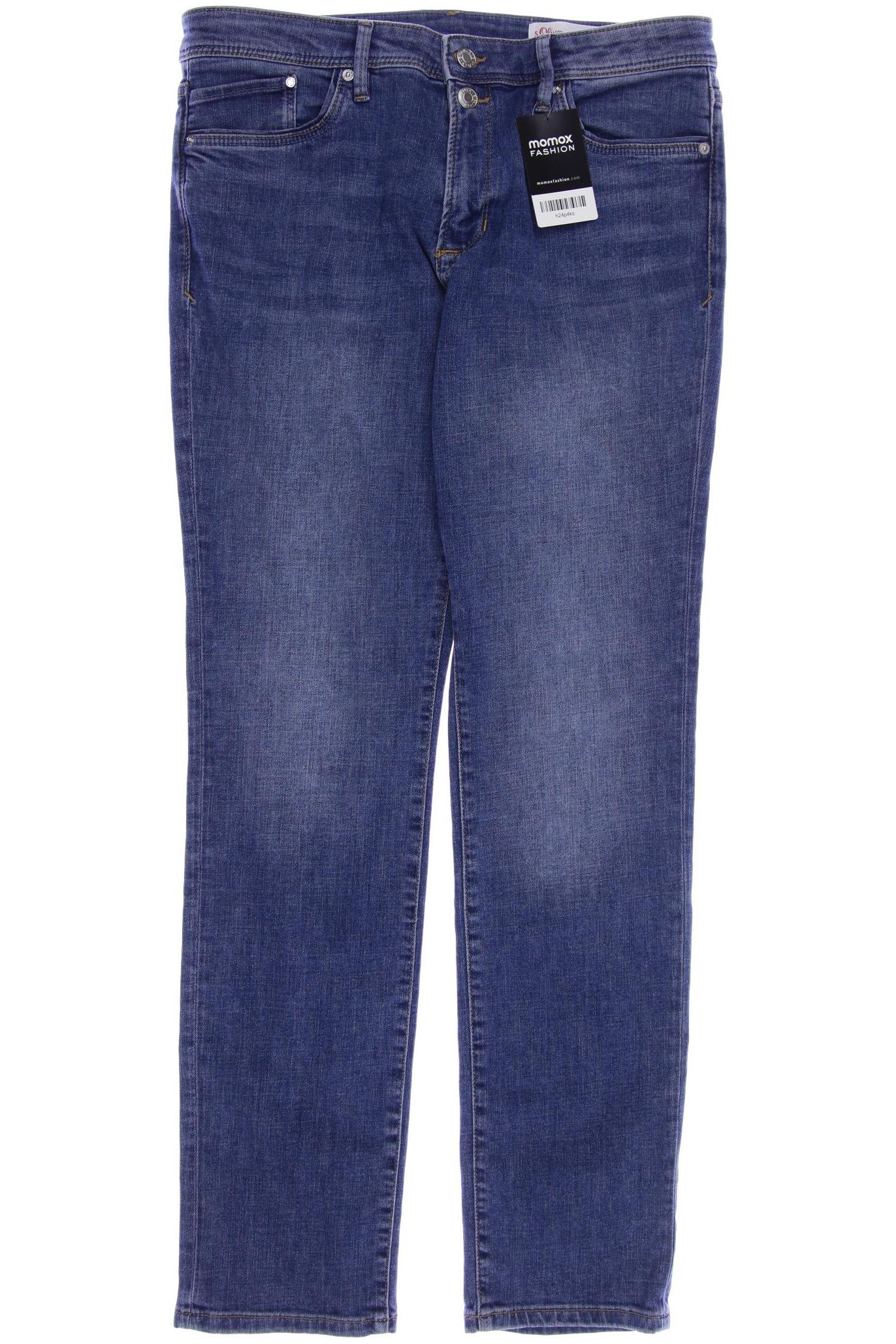 

s.Oliver Damen Jeans, blau