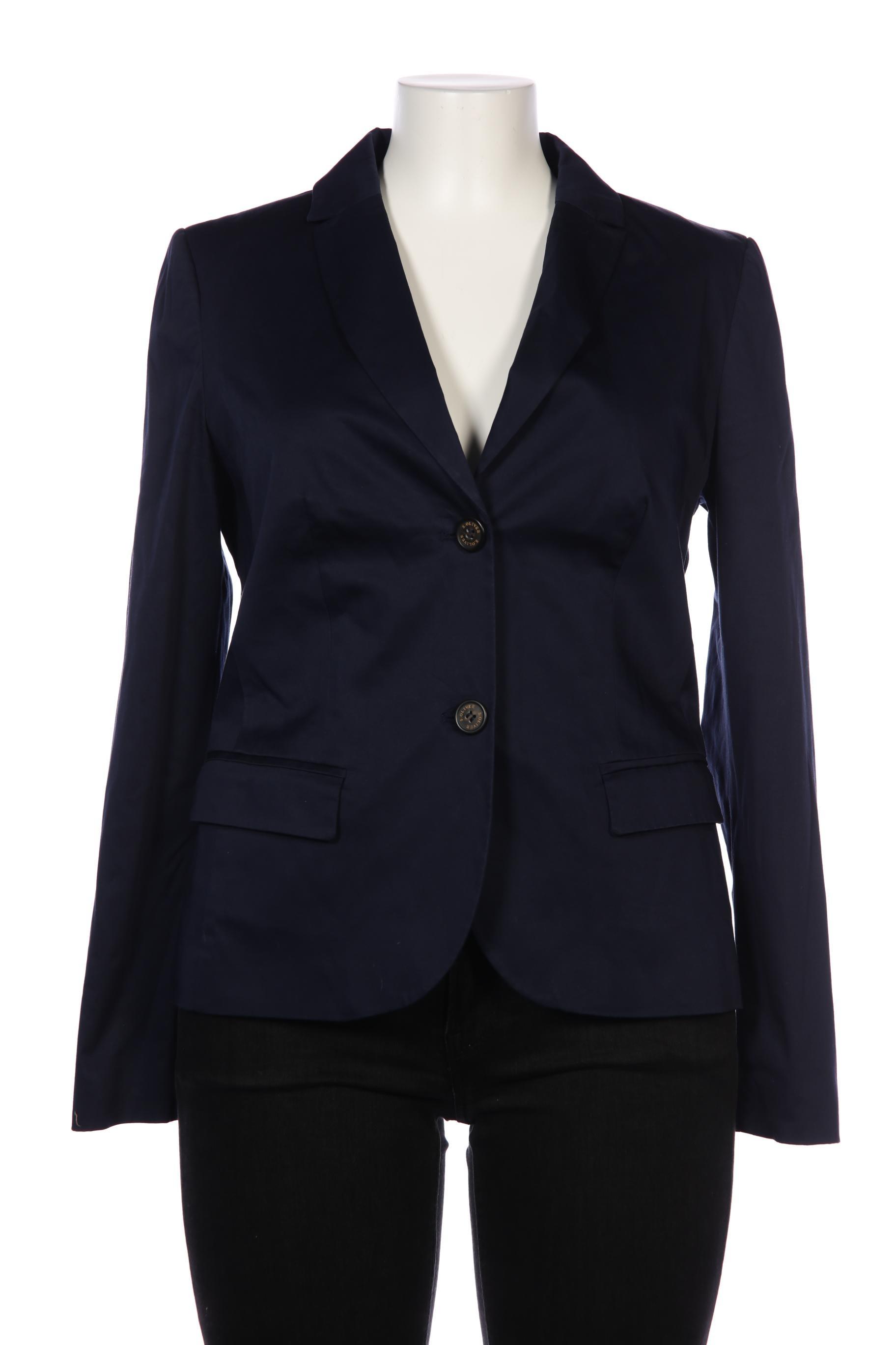 

s.Oliver Damen Blazer, marineblau, Gr. 42