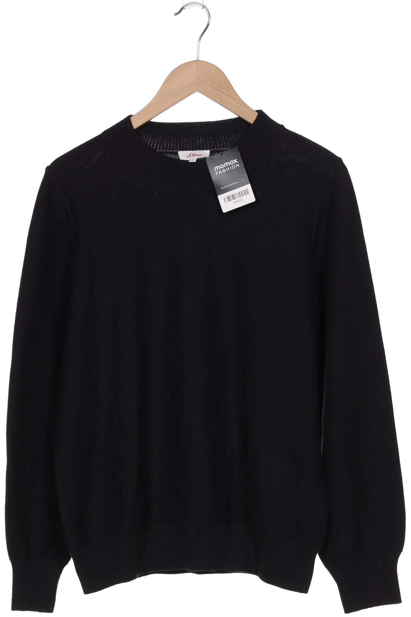 

s.Oliver Damen Pullover, schwarz, Gr. 42