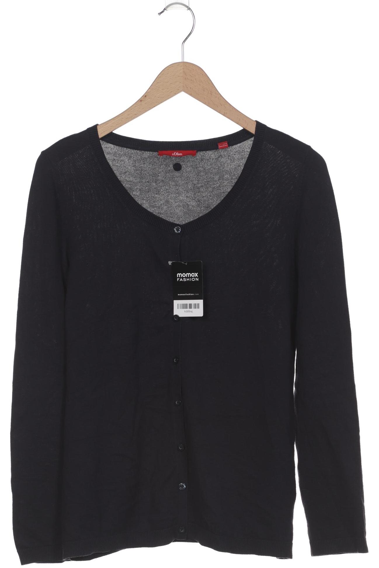 

s.Oliver Damen Strickjacke, marineblau, Gr. 42