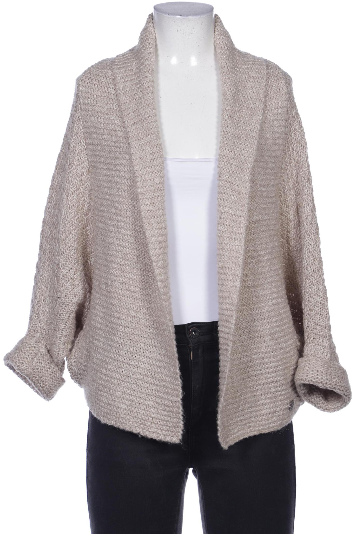

s.Oliver Damen Strickjacke, beige, Gr. 34